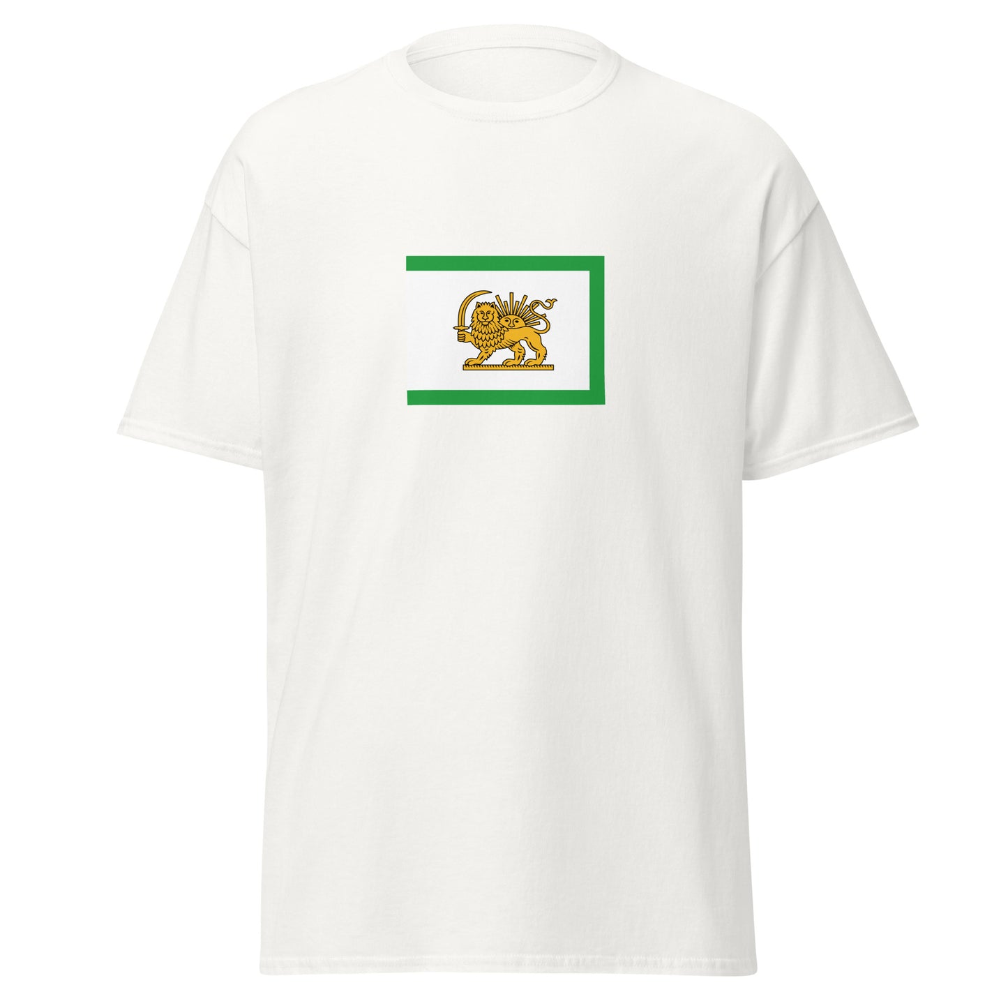 Iran - Qajar Dynasty II (1848-1907) | Historical Iran Flag Interactive T-Shirt