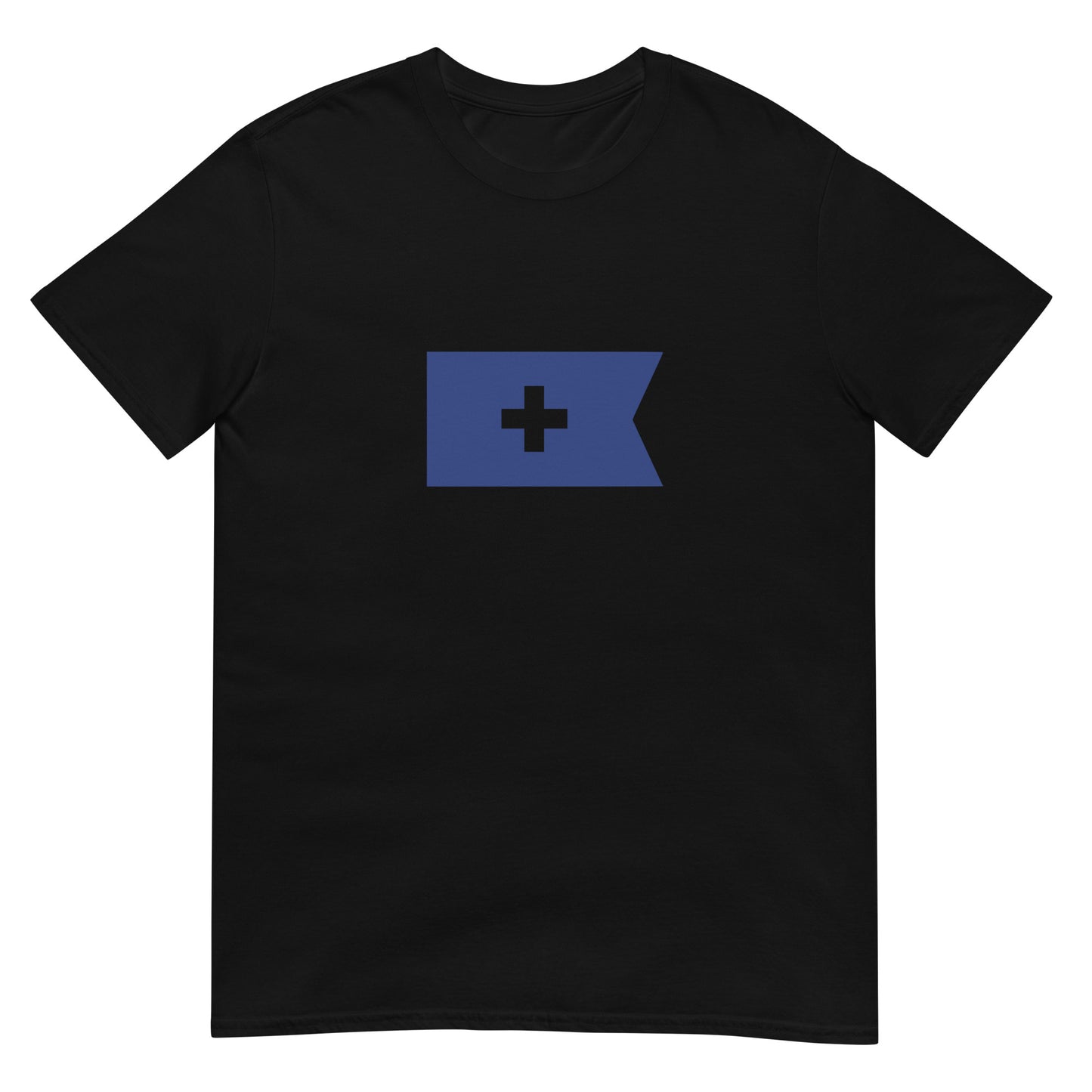 Bosnia Herzegovina - Banate of Bosnia (1154-1377) | Historical Flag Short-Sleeve Unisex T-Shirt