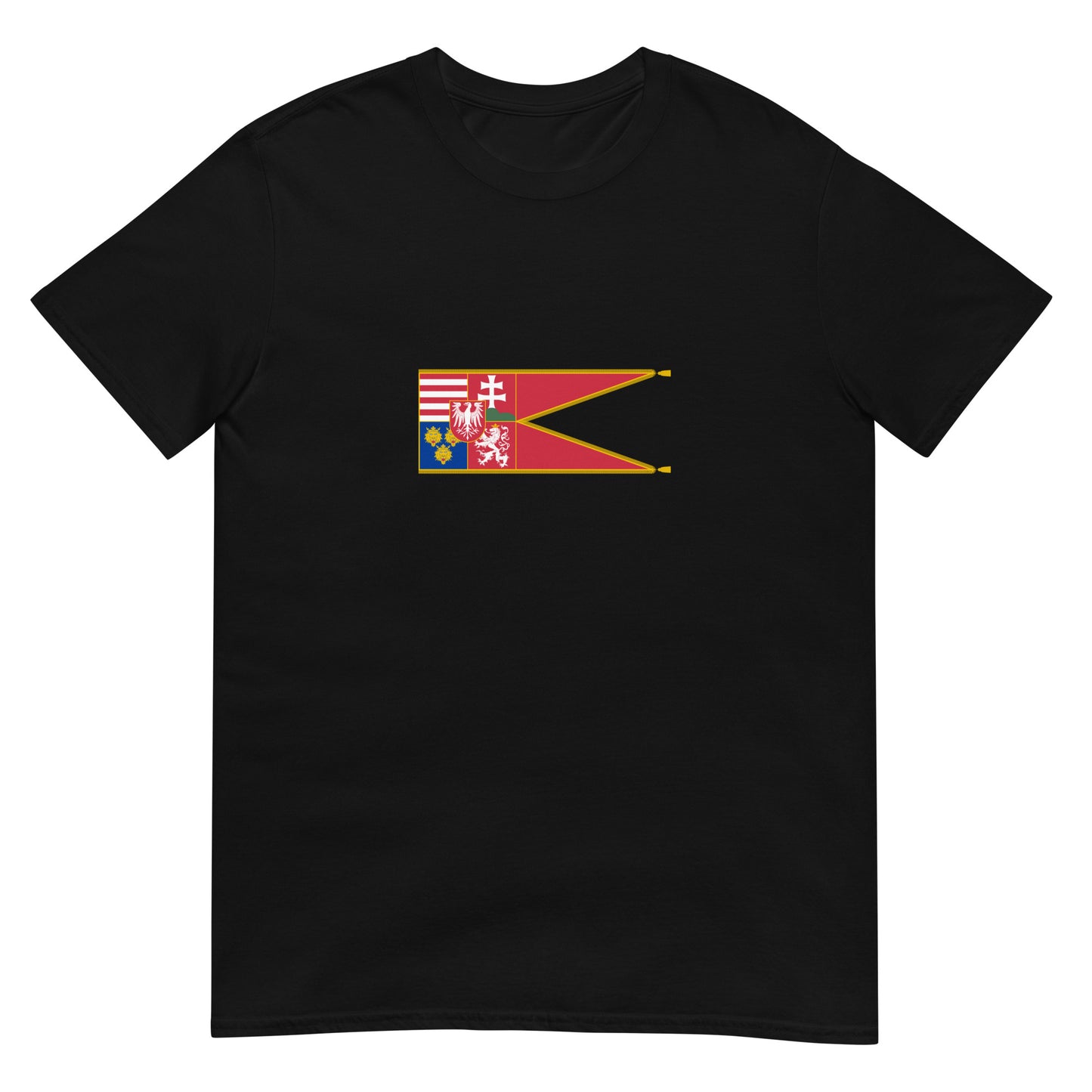 Slovenia - Kingdom of Hungary (1440-1526) | Historical Flag Short-Sleeve Unisex T-Shirt