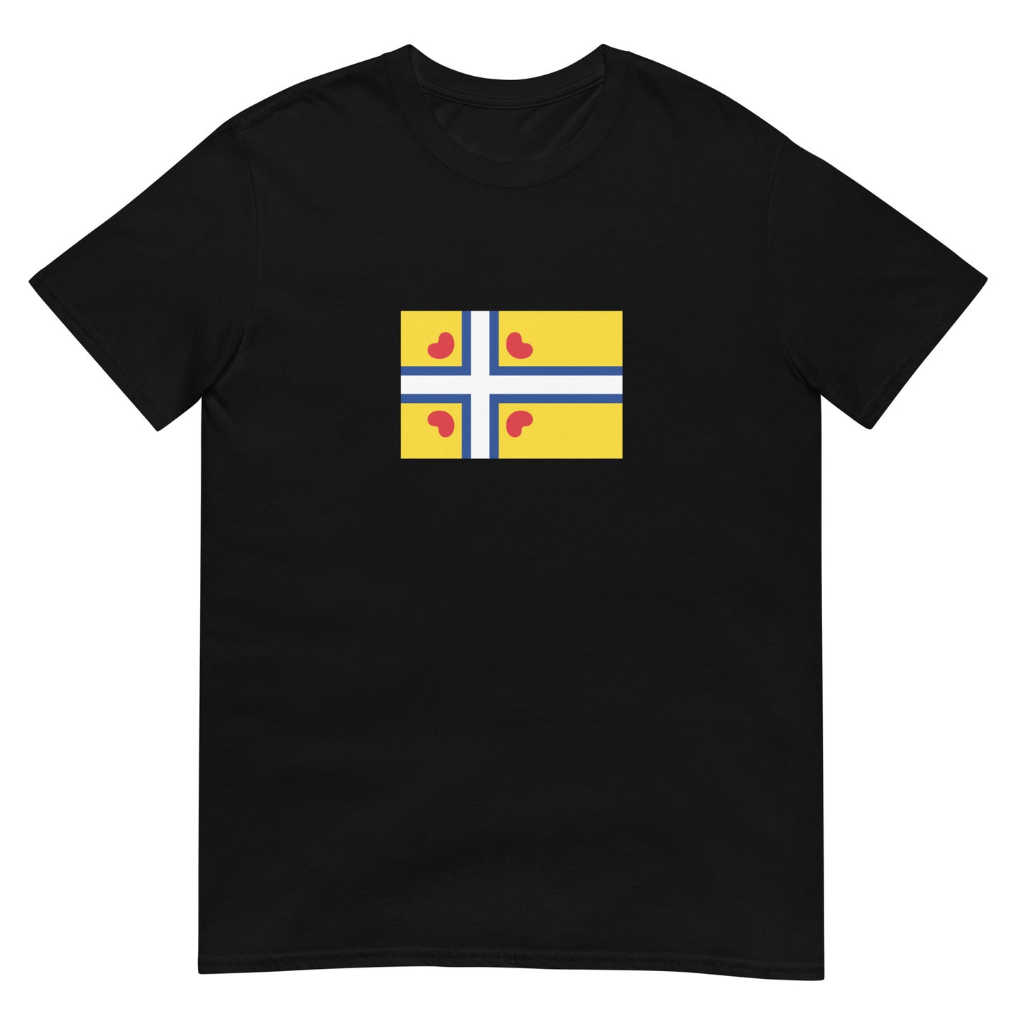 Netherlands - Frisian Kingdom (600-734) | Historical Flag Short-Sleeve Unisex T-Shirt