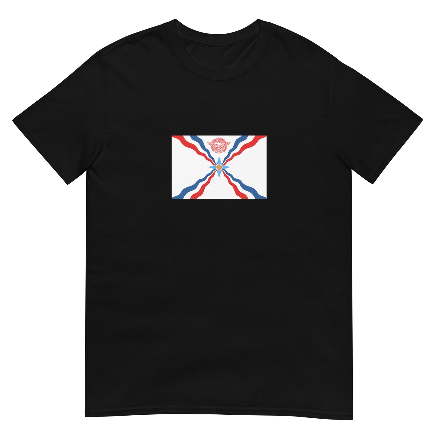 Jordan - Assyrians | Ethnic Flag Short-Sleeve Unisex T-Shirt