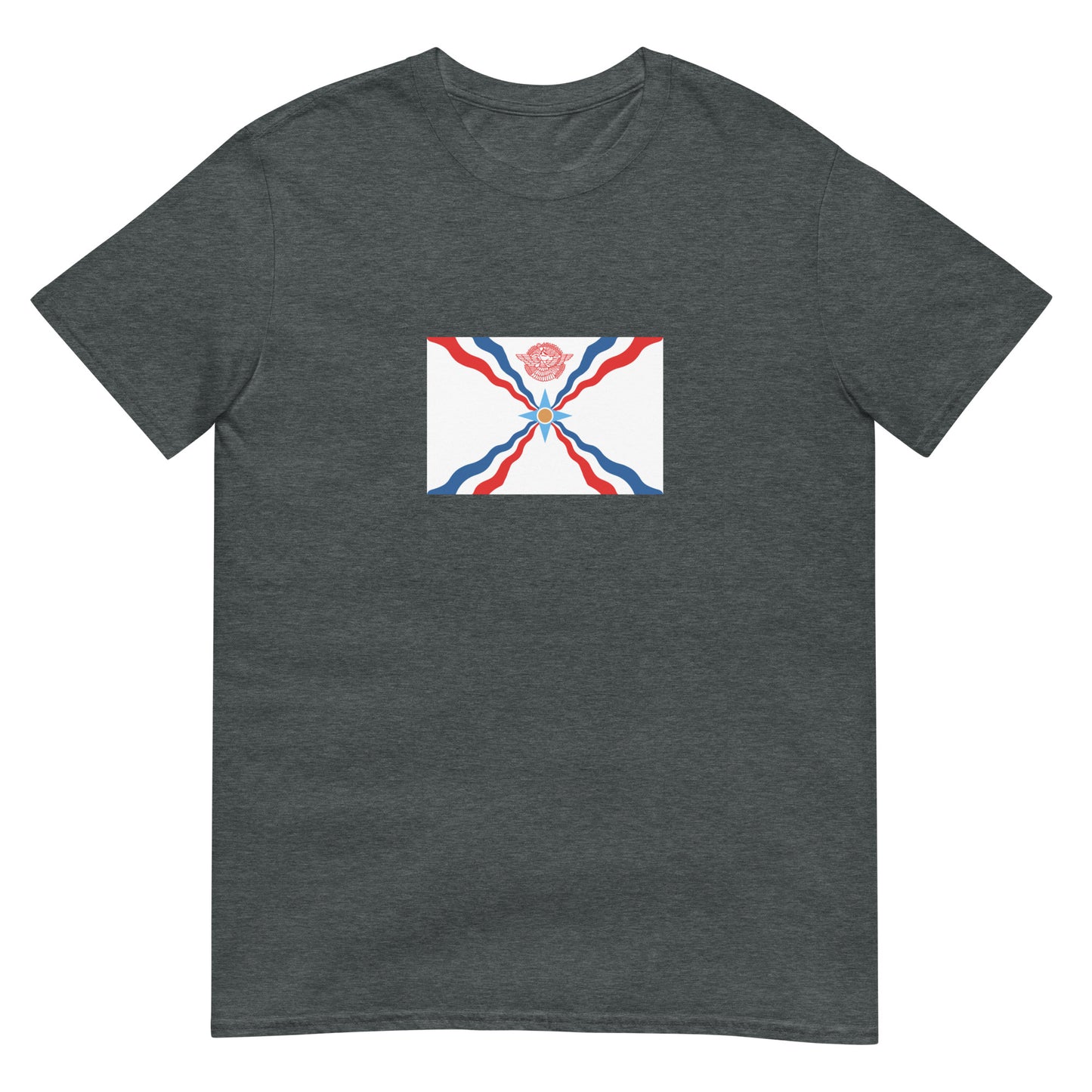 Jordan - Assyrians | Ethnic Flag Short-Sleeve Unisex T-Shirt