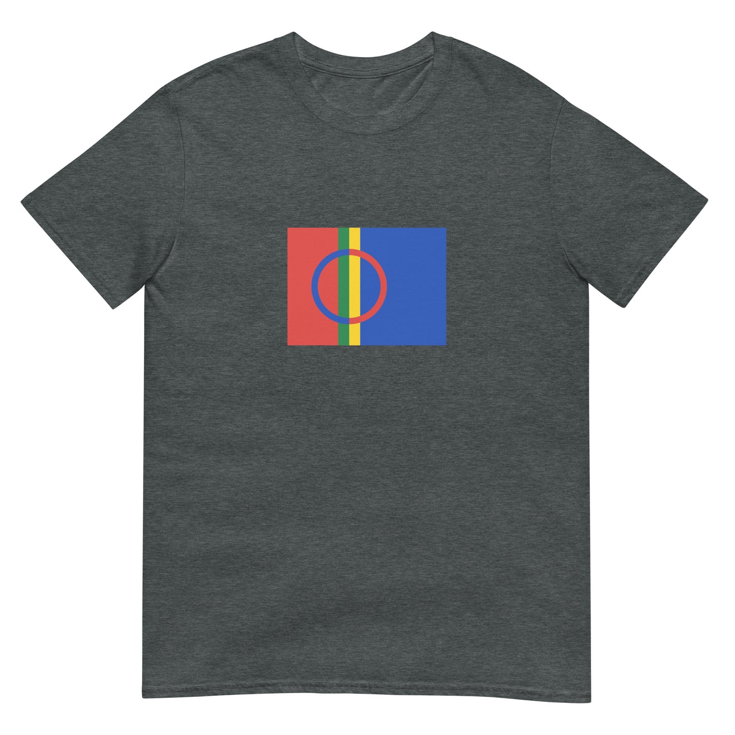 Finland - Sami people | Ethnic Flag Short-Sleeve Unisex T-Shirt