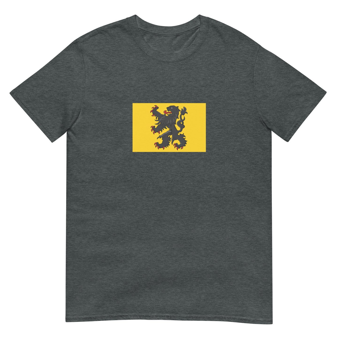 Belgium - County of Flanders (862-1797) | Historical Flag Short-Sleeve Unisex T-Shirt