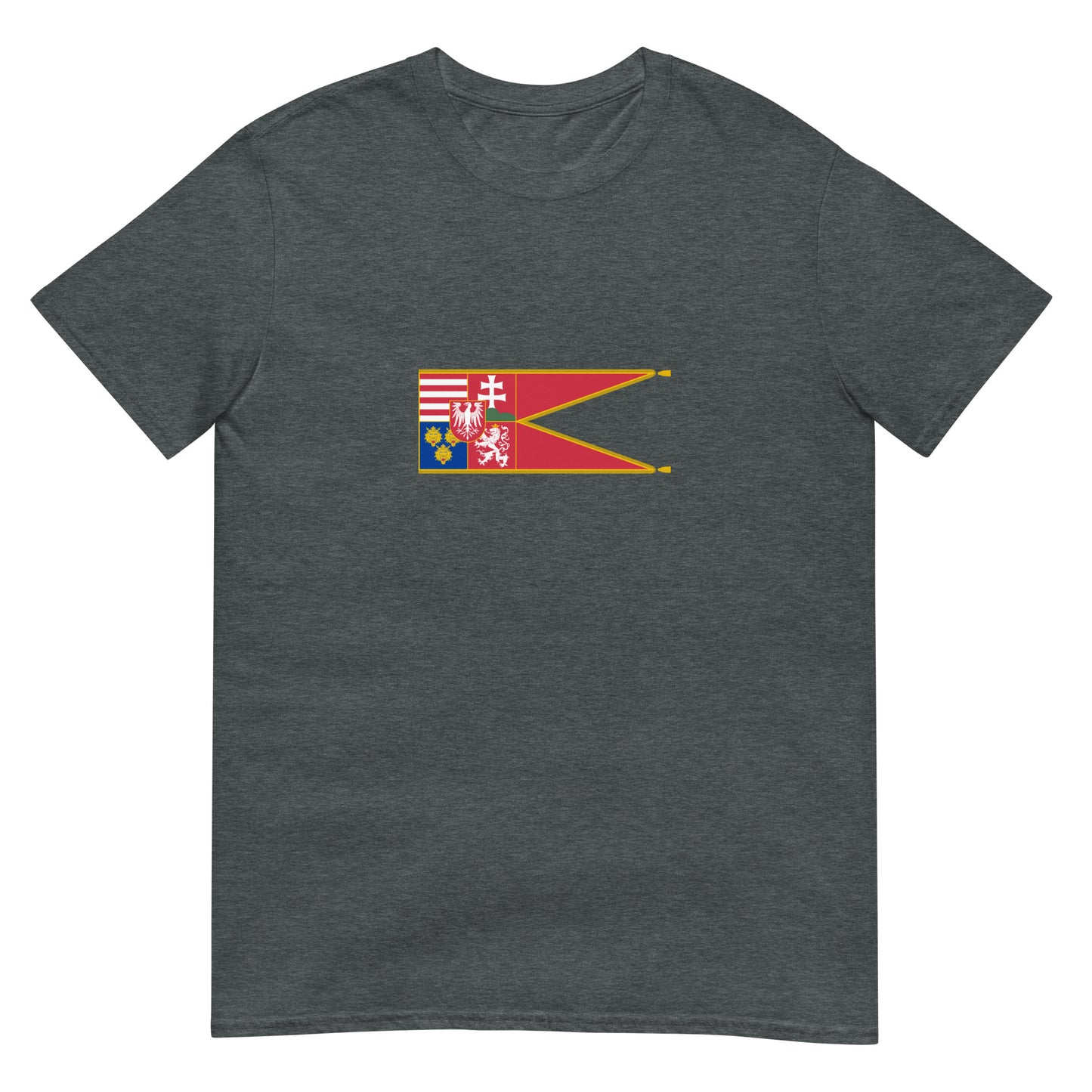 Slovenia - Kingdom of Hungary (1440-1526) | Historical Flag Short-Sleeve Unisex T-Shirt