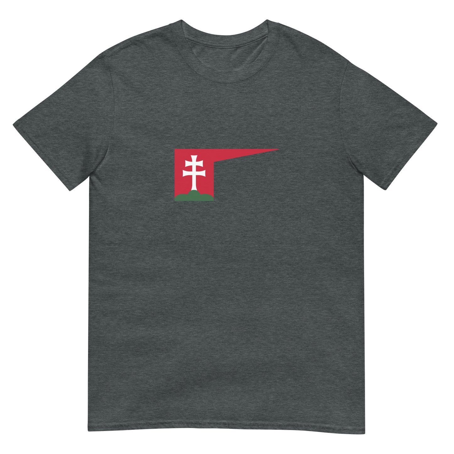 Slovenia - Kingdom of Hungary (1102-1437) | Historical Flag Short-Sleeve Unisex T-Shirt