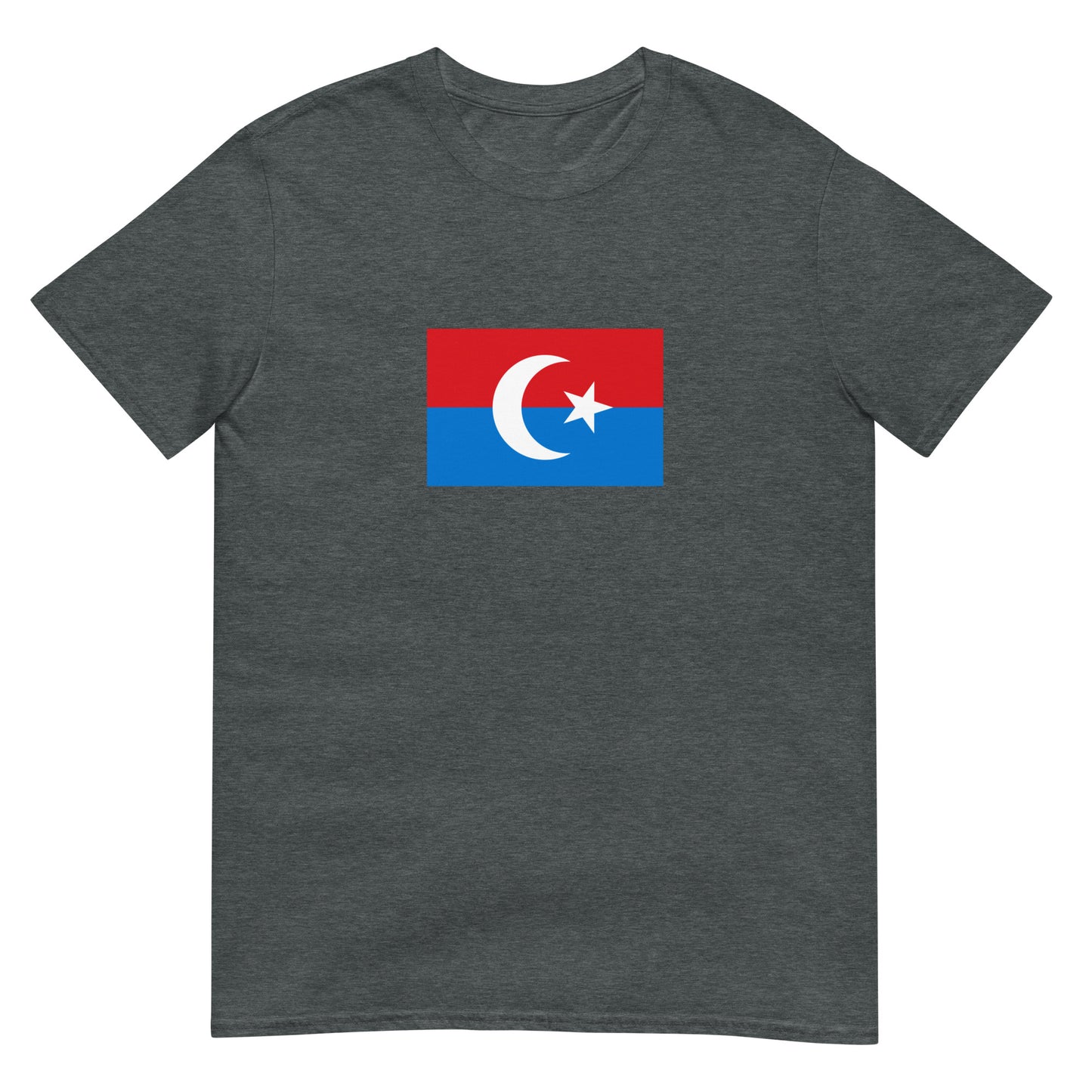 Kyrgyzstan - Turkestan Autonomy (1917-1918) | Historical Flag Short-Sleeve Unisex T-Shirt