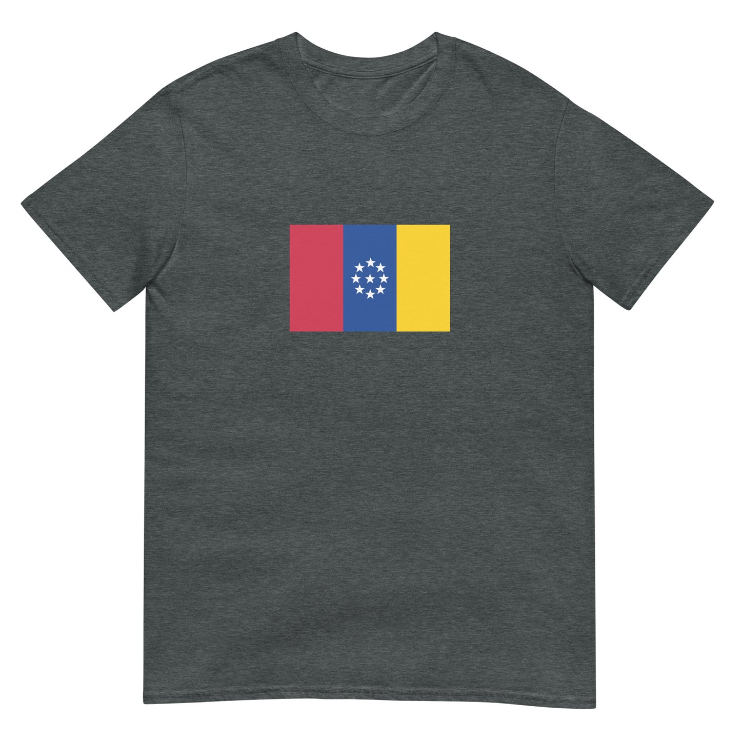 Colombia - United States of Colombia (1861-1861) | Historical Flag Short-Sleeve Unisex T-Shirt