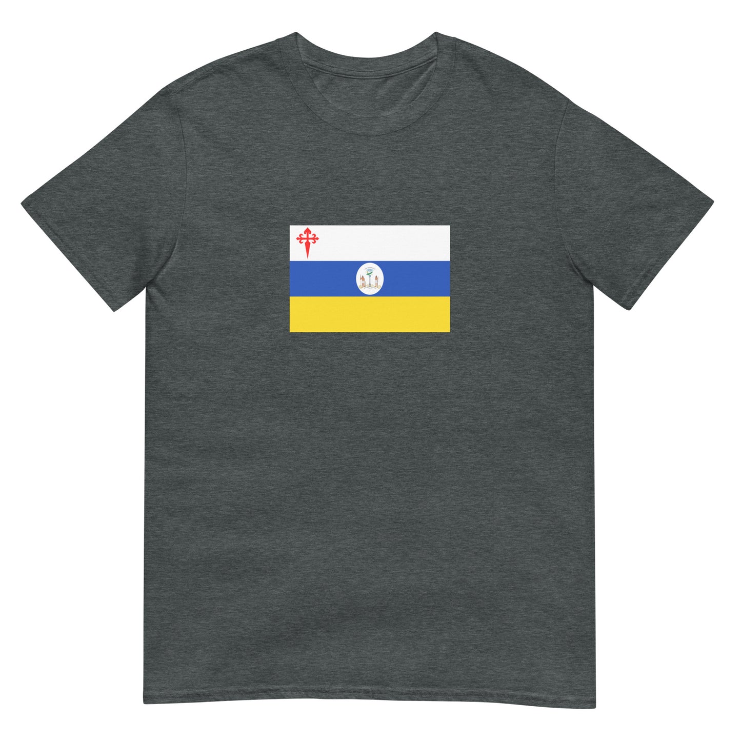 Chile - First Chilean Flag (1812-1814) | Historical Flag Short-Sleeve Unisex T-Shirt