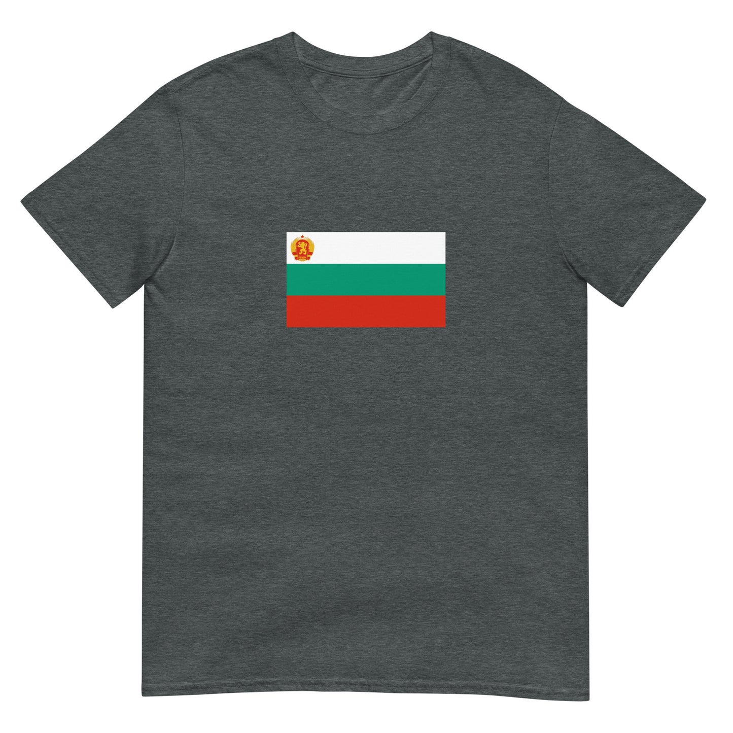 Bulgaria - People's Republic of Bulgaria (1946-1990) | Historical Flag Short-Sleeve Unisex T-Shirt