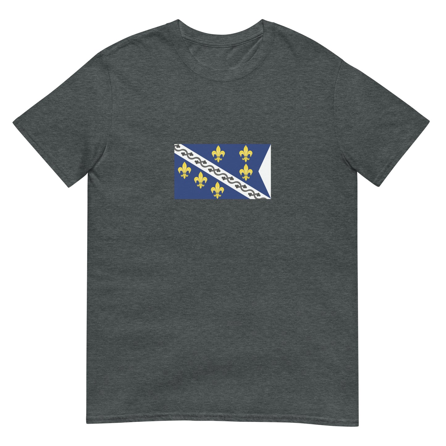 Bosnia Herzegovina - Kingdom of Bosnia (1377-1463) | Historical Flag Short-Sleeve Unisex T-Shirt