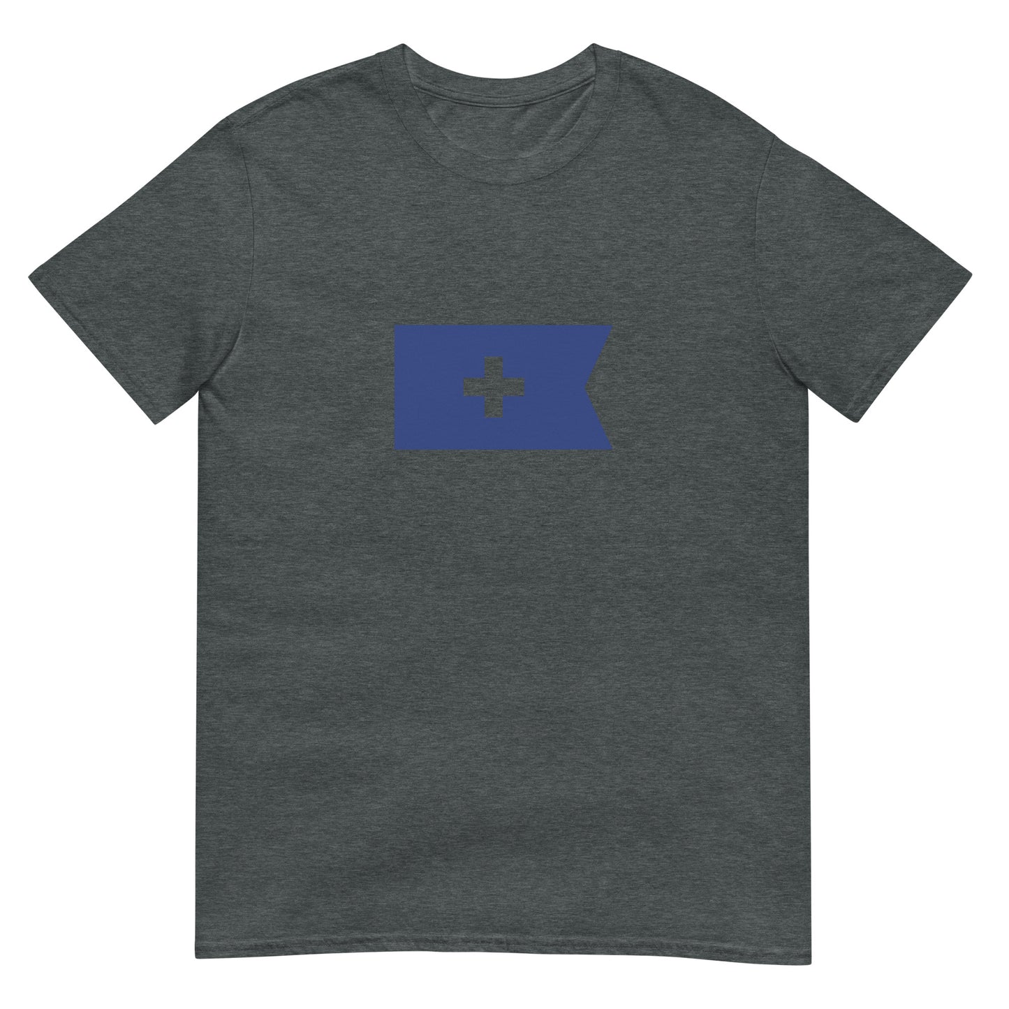 Bosnia Herzegovina - Banate of Bosnia (1154-1377) | Historical Flag Short-Sleeve Unisex T-Shirt