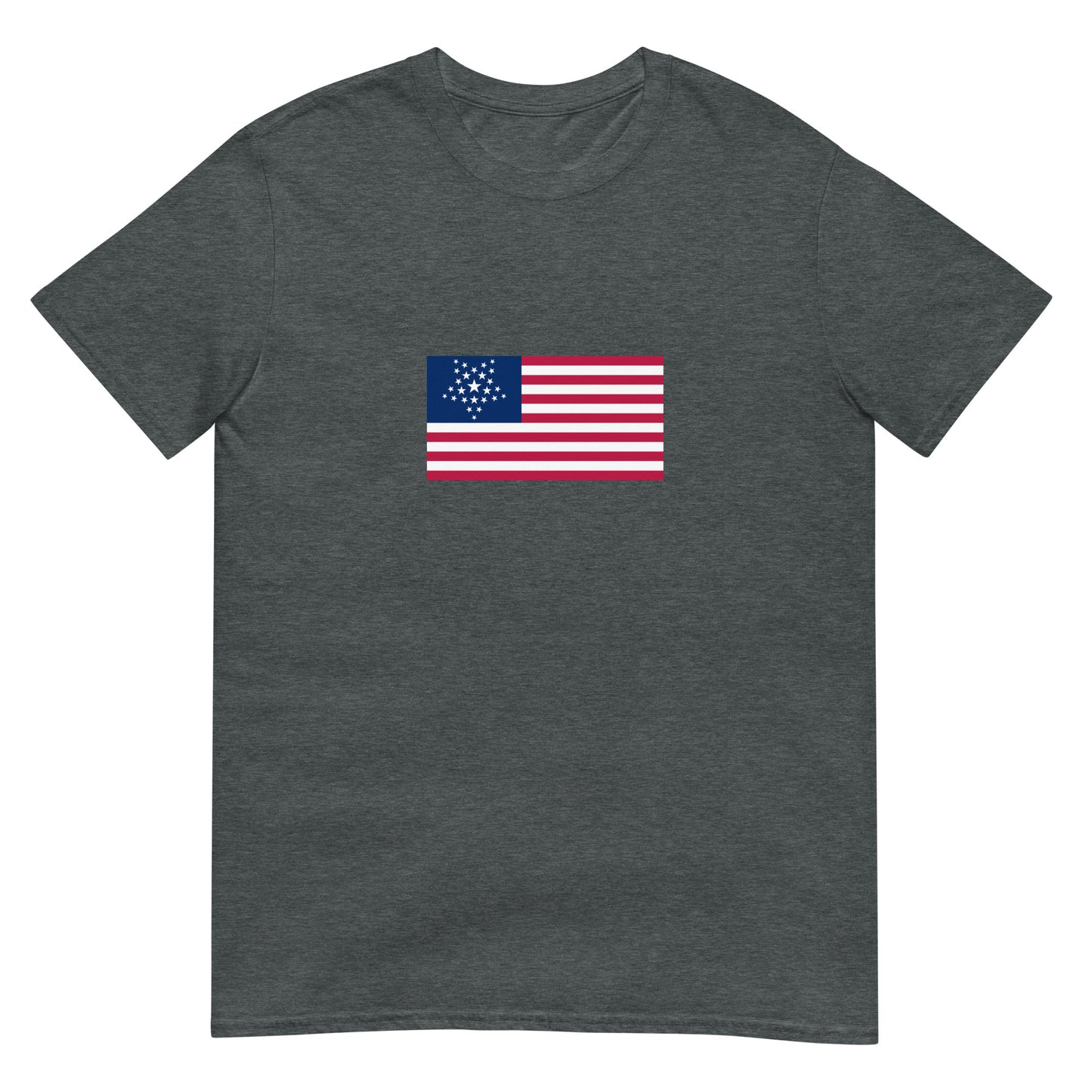 USA - 26 Great Star Flag (1837) | American Flag Interactive History T-Shirt