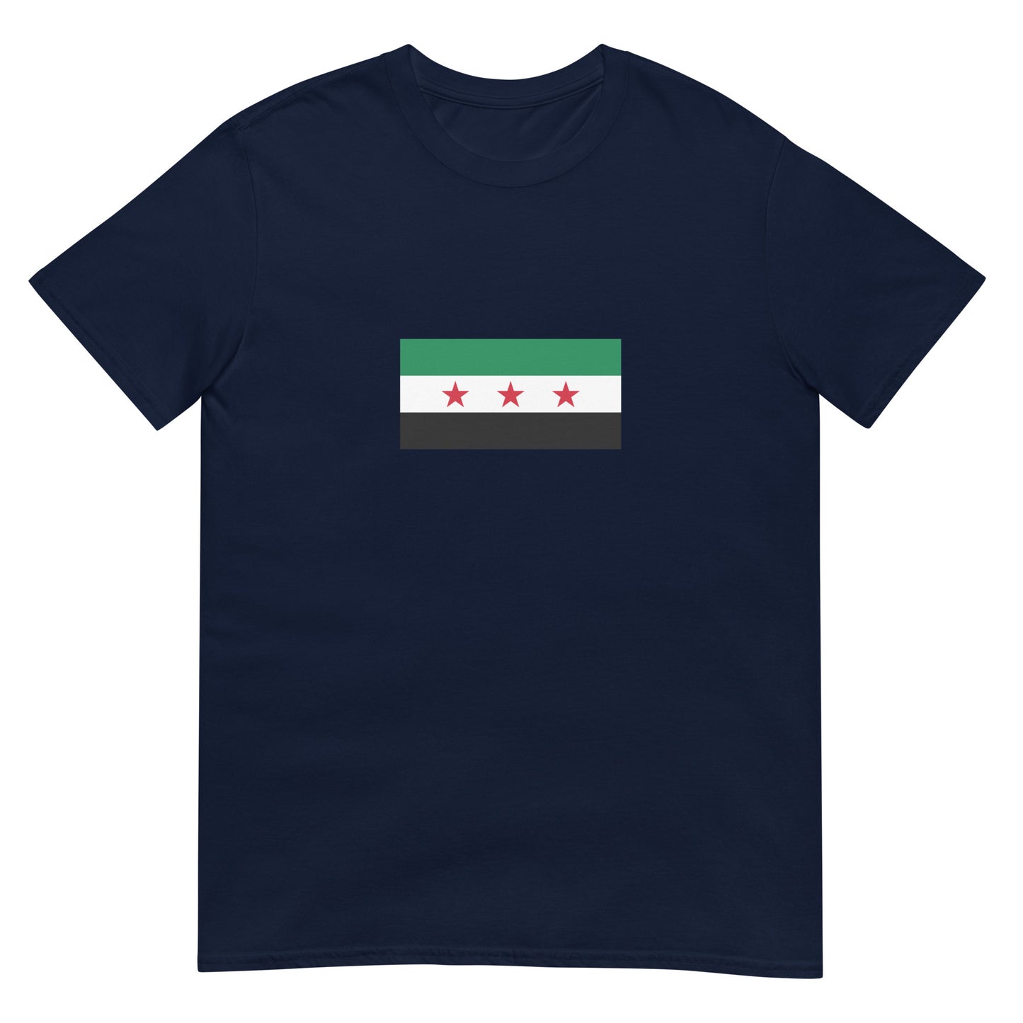 Syria - Syrian Republic (1930-1963) | Historical Flag Short-Sleeve Unisex T-Shirt