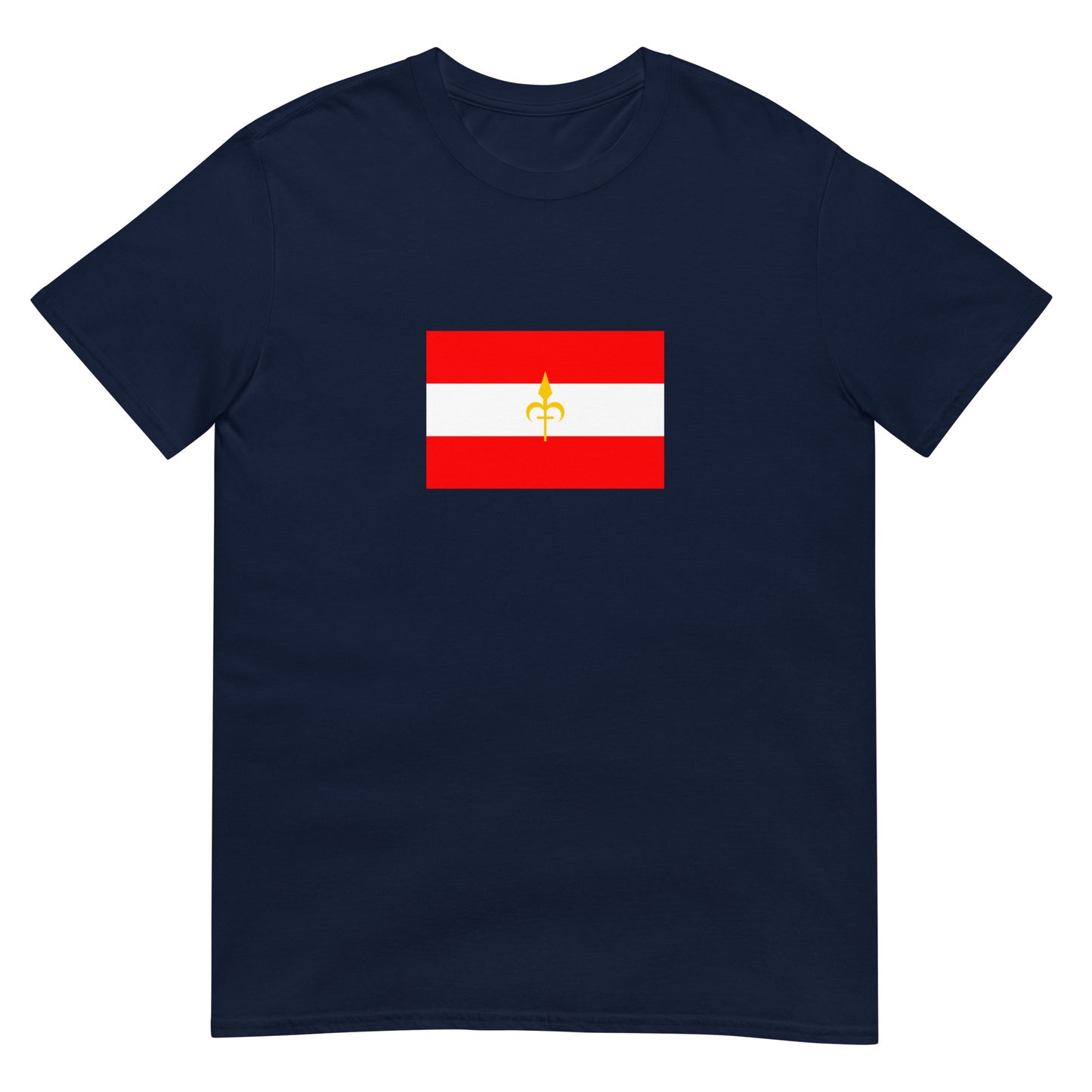 Slovenia - Imperial Free City of Trieste (1850-1918) | Historical Flag Short-Sleeve Unisex T-Shirt