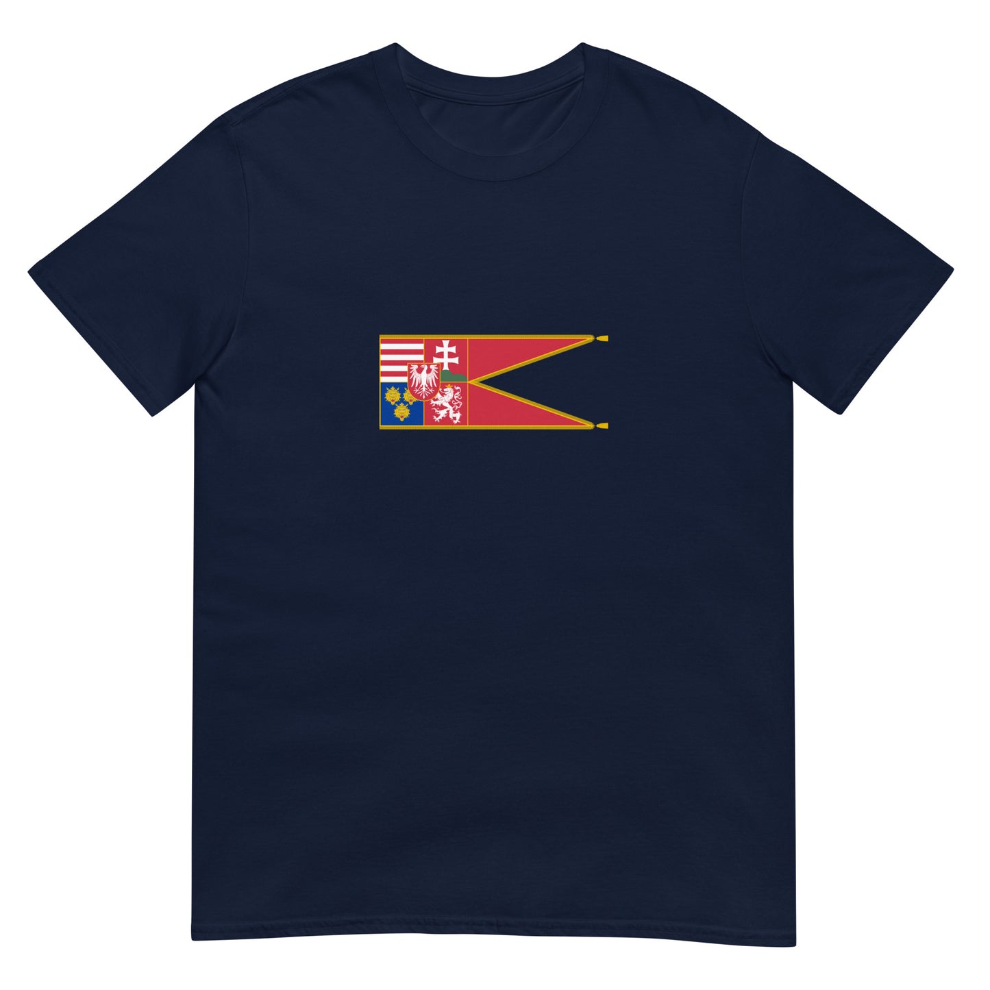 Slovenia - Kingdom of Hungary (1440-1526) | Historical Flag Short-Sleeve Unisex T-Shirt