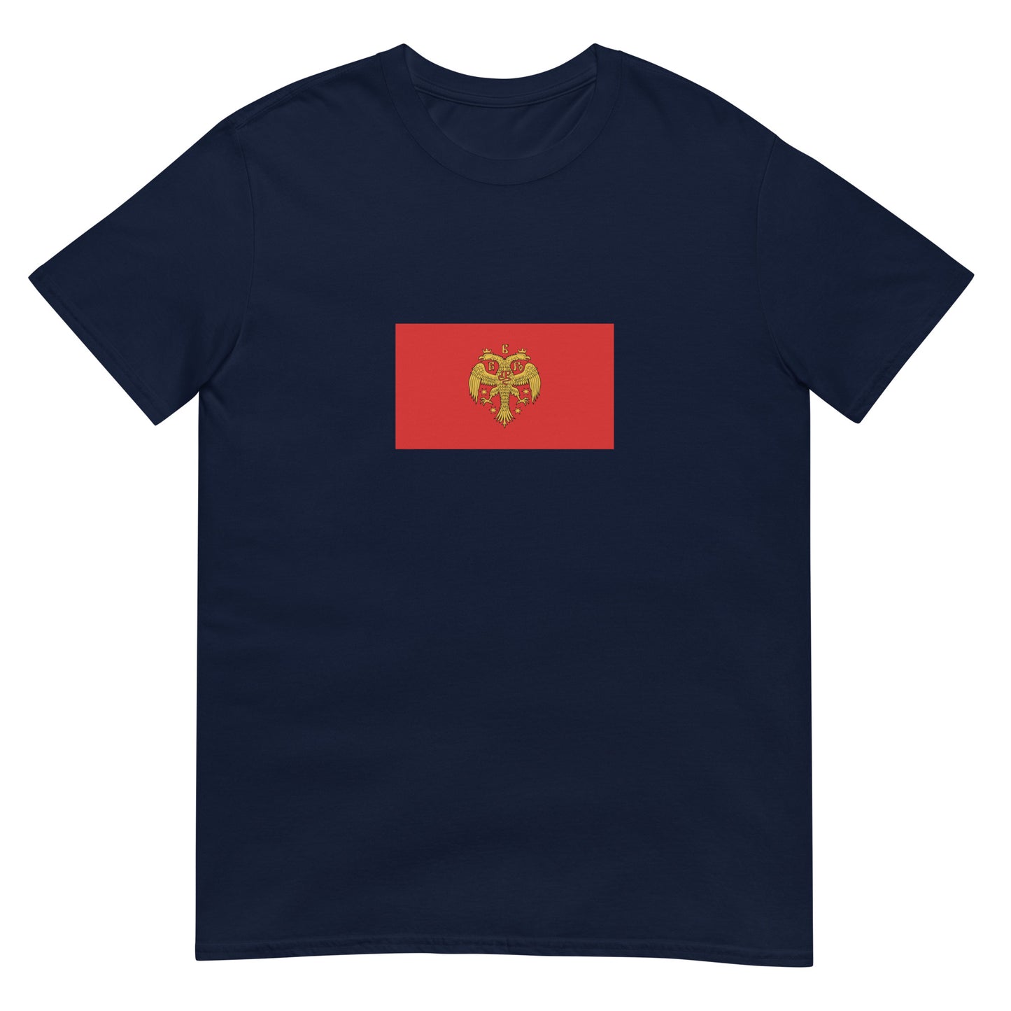 Montenegro - State of Zeta (1346-1496) | Historical Flag Short-Sleeve Unisex T-Shirt