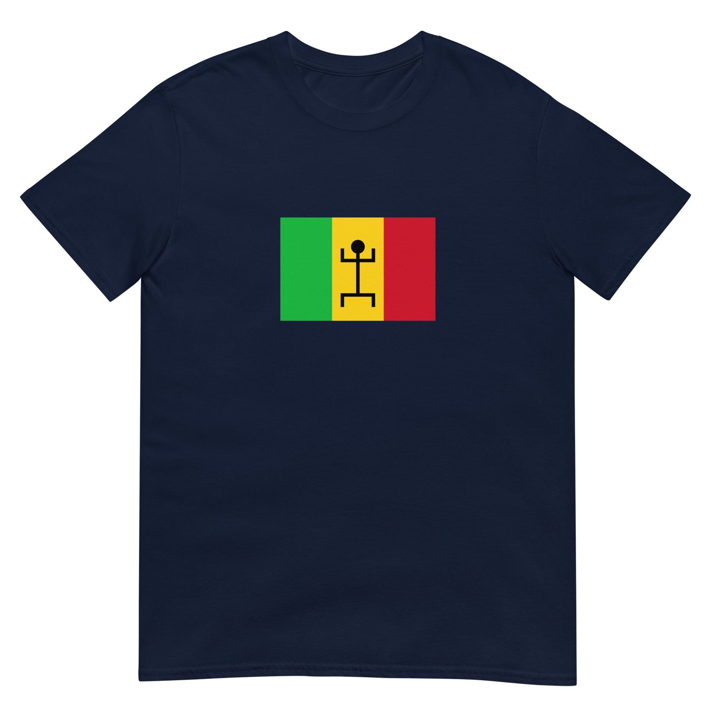 Mali - Mali Federation (1959-1961) | Historical Flag Short-Sleeve Unisex T-Shirt