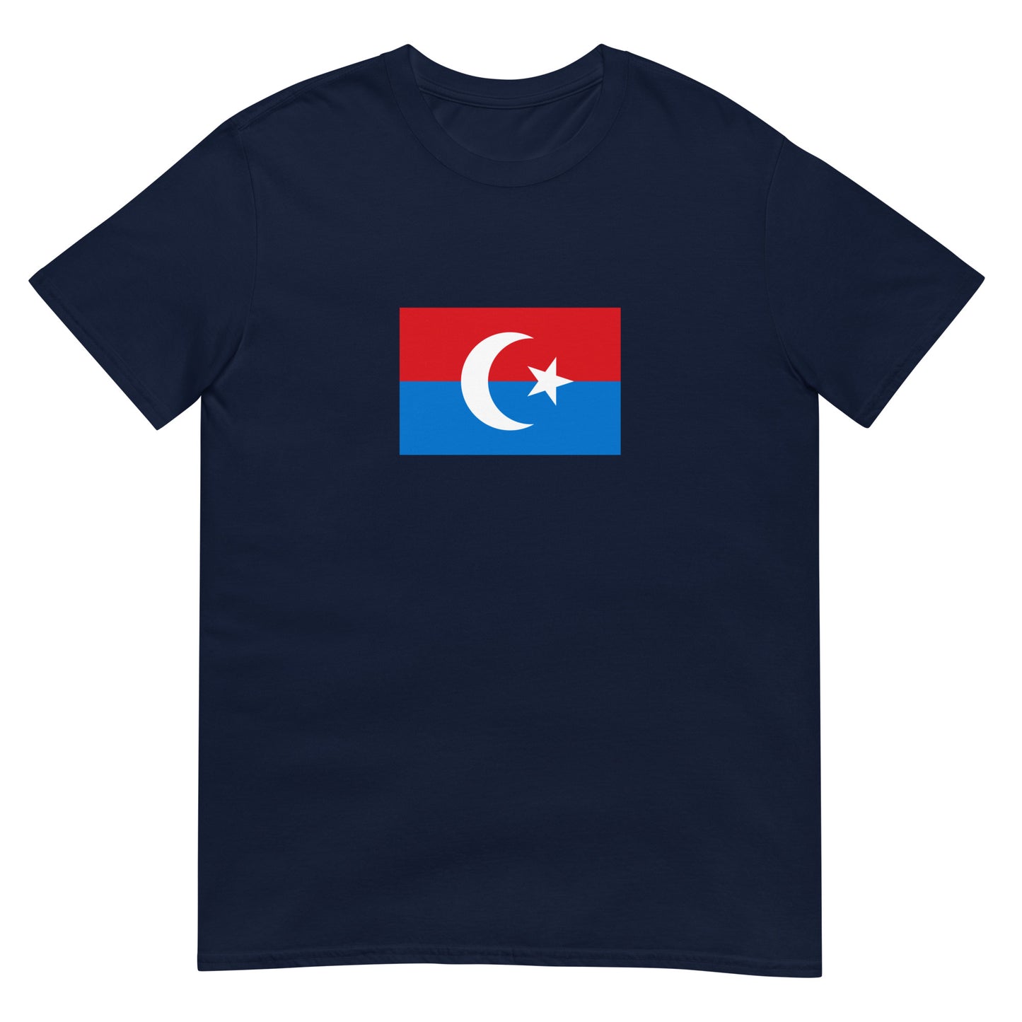 Kyrgyzstan - Turkestan Autonomy (1917-1918) | Historical Flag Short-Sleeve Unisex T-Shirt