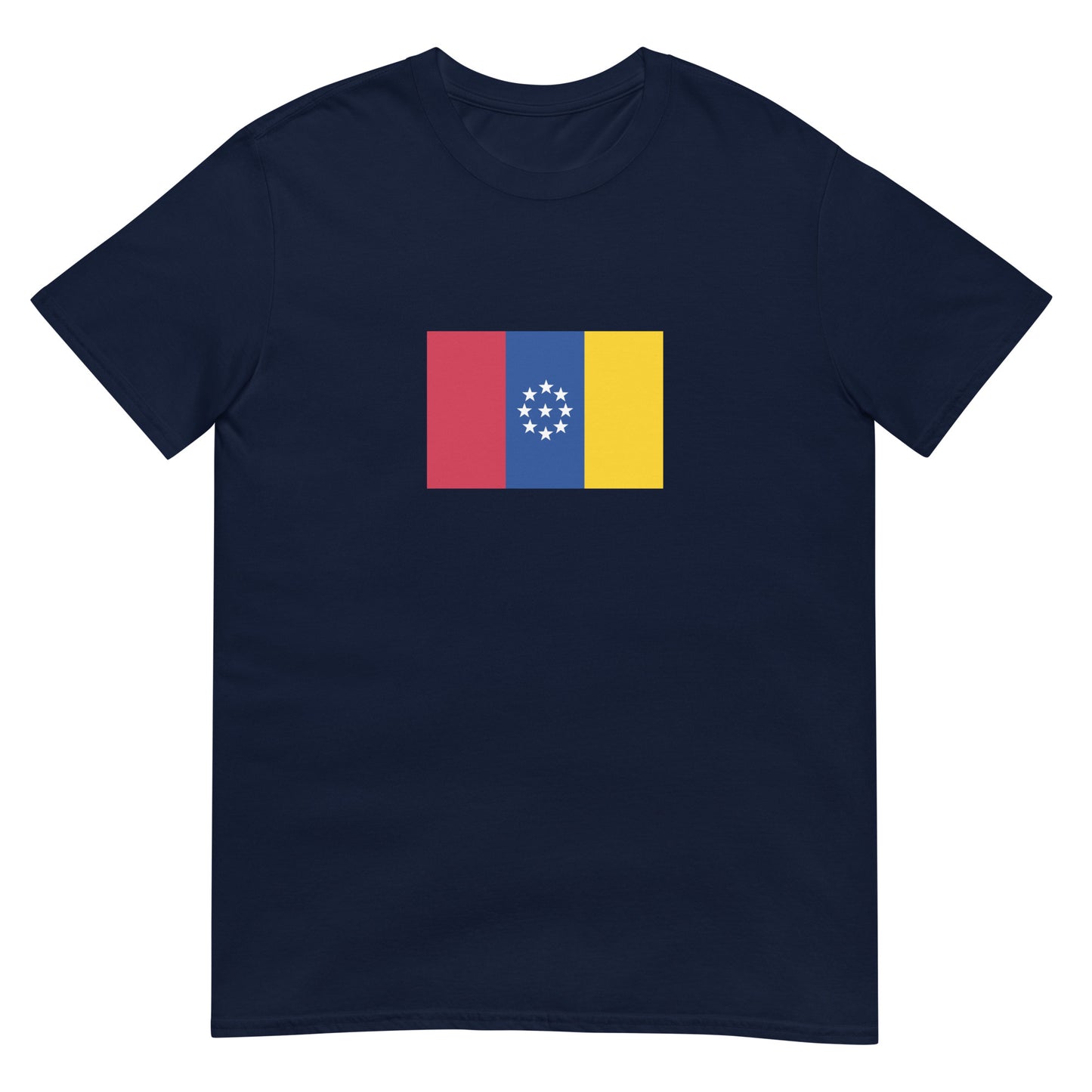 Colombia - United States of Colombia (1861-1861) | Historical Flag Short-Sleeve Unisex T-Shirt