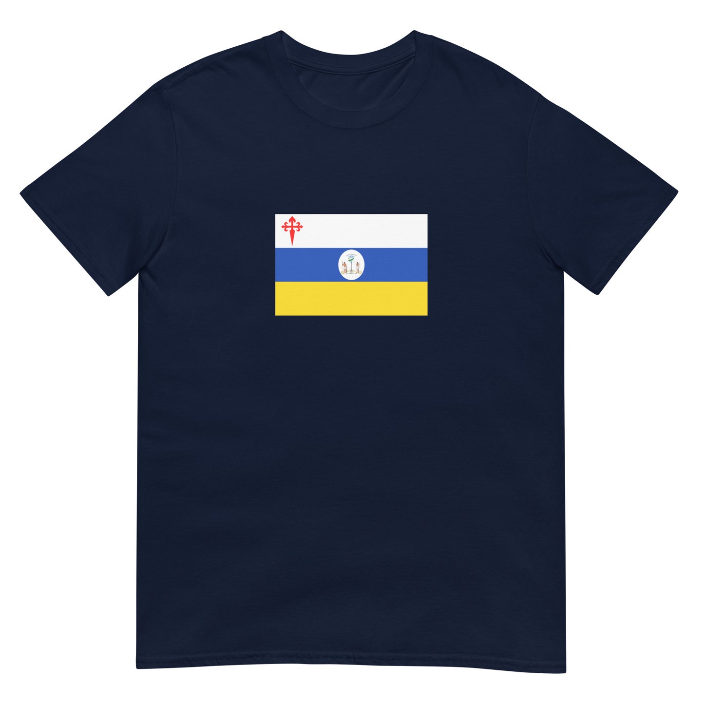 Chile - First Chilean Flag (1812-1814) | Historical Flag Short-Sleeve Unisex T-Shirt