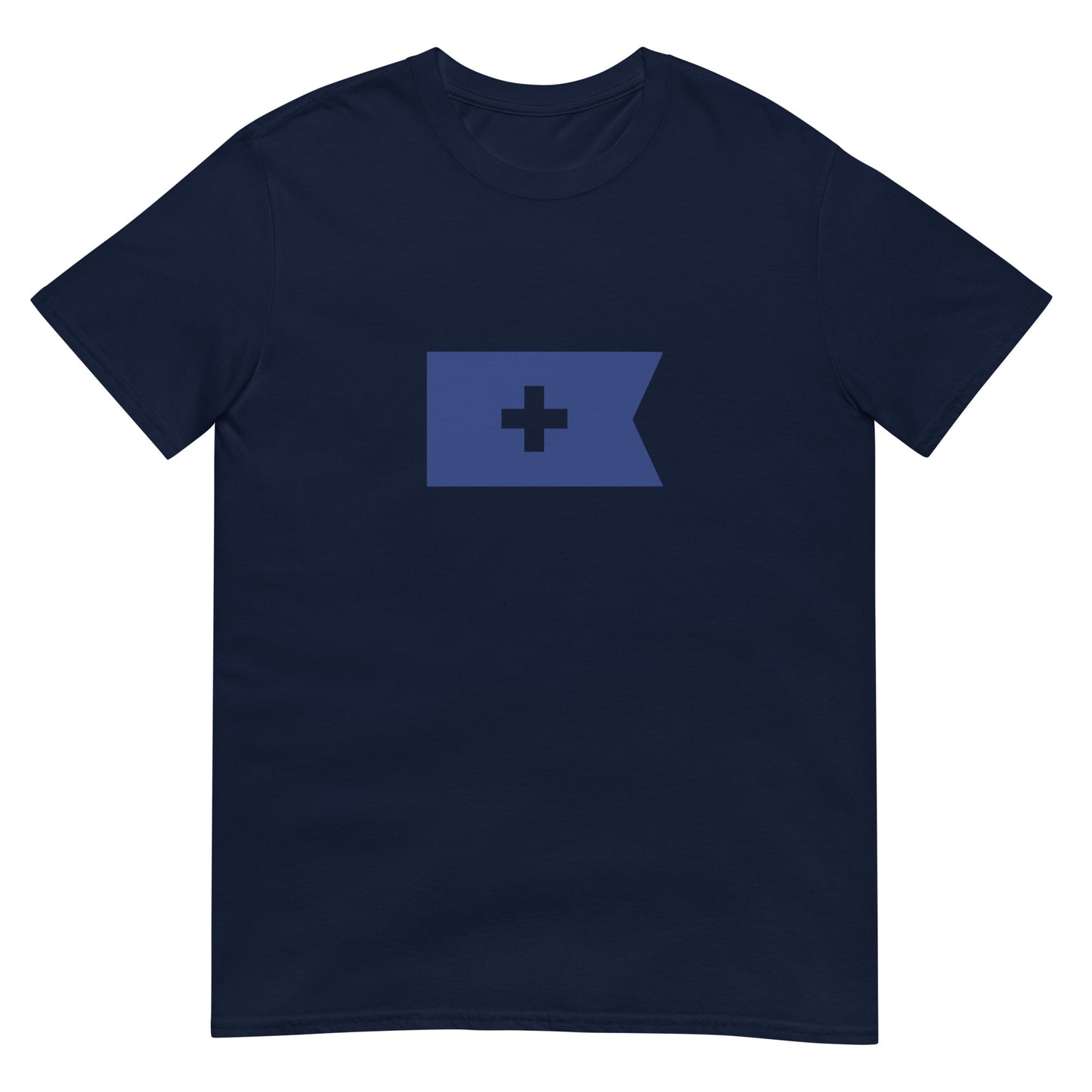 Bosnia Herzegovina - Banate of Bosnia (1154-1377) | Historical Flag Short-Sleeve Unisex T-Shirt