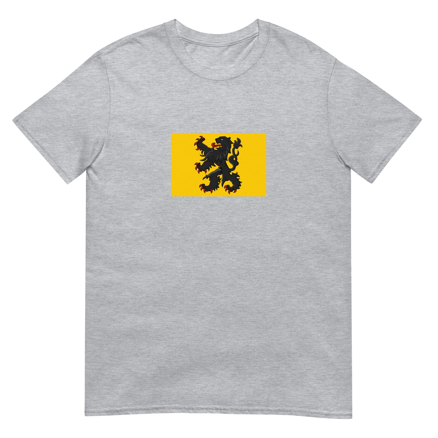 Belgium - County of Flanders (862-1797) | Historical Flag Short-Sleeve Unisex T-Shirt