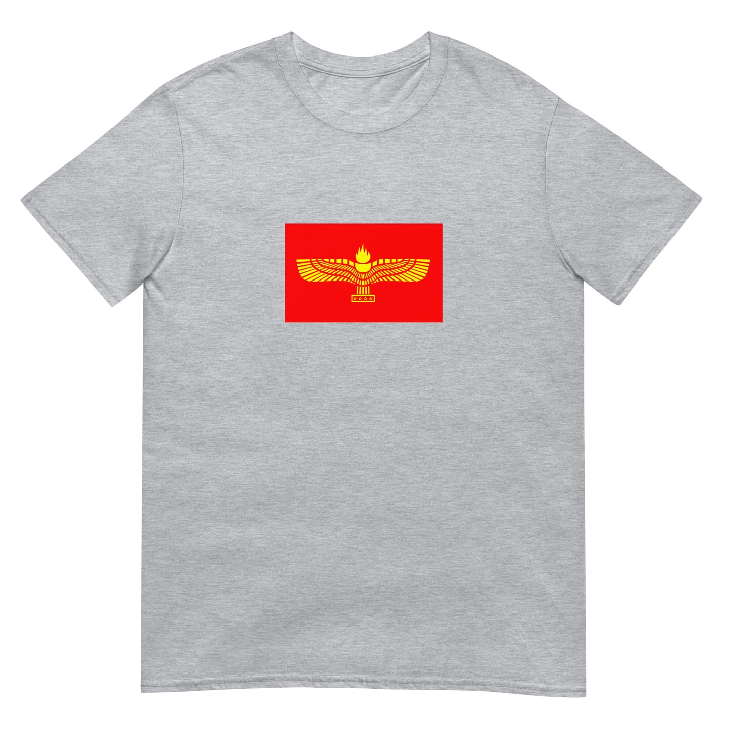 Syria - Bit Bahiani Aramaic Kingdom (1200 BC-808 BC) | Historical Flag Short-Sleeve Unisex T-Shirt