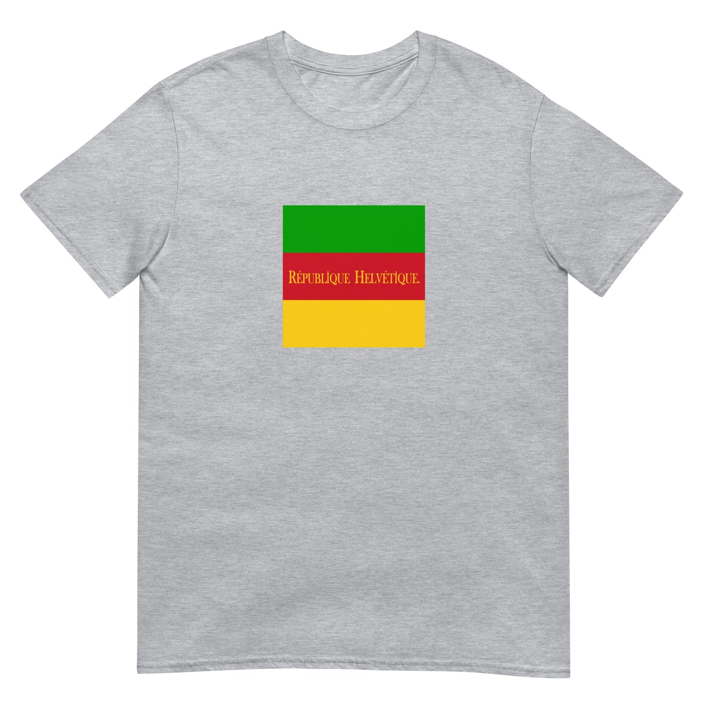 Switzerland - Helvetic Republic (1798-1803) | Historical Flag Short-Sleeve Unisex T-Shirt