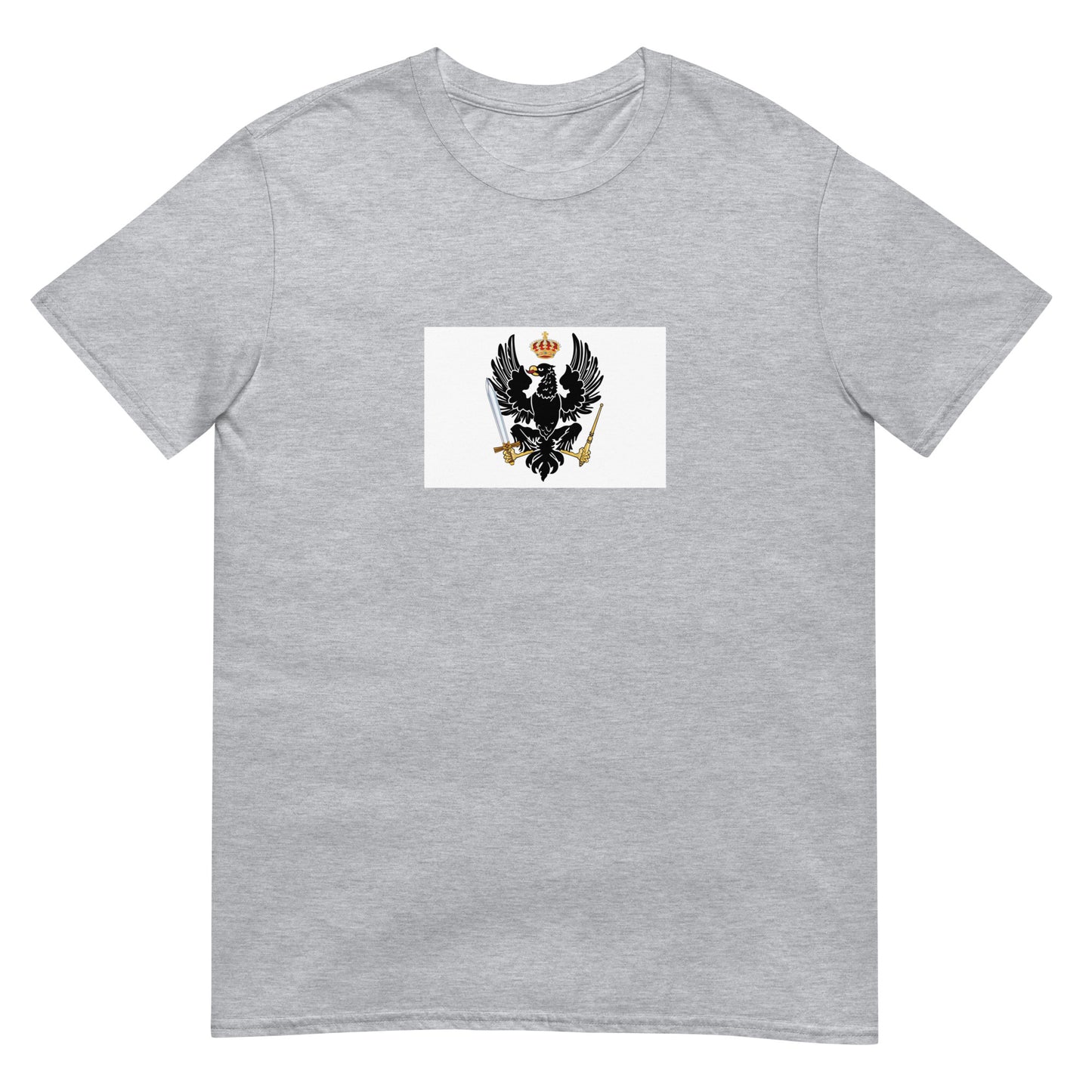 Switzerland - Kingdom of Prussia (1707-1848) | Historical Flag Short-Sleeve Unisex T-Shirt