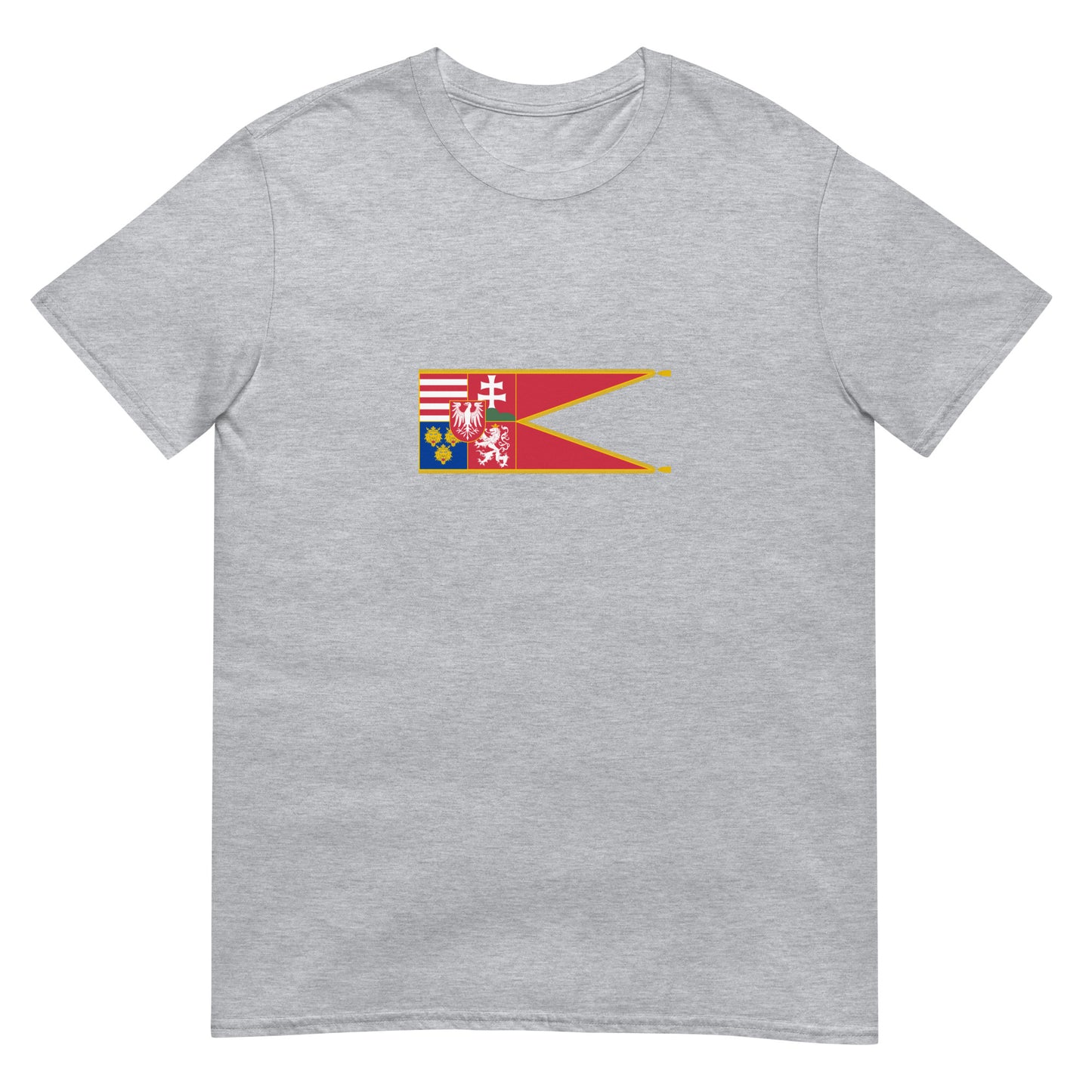 Slovenia - Kingdom of Hungary (1440-1526) | Historical Flag Short-Sleeve Unisex T-Shirt