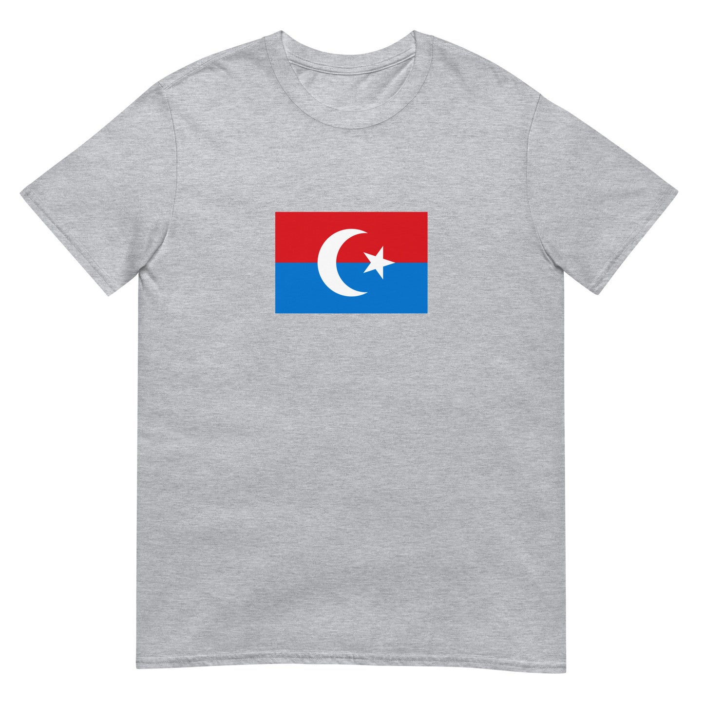 Kyrgyzstan - Turkestan Autonomy (1917-1918) | Historical Flag Short-Sleeve Unisex T-Shirt