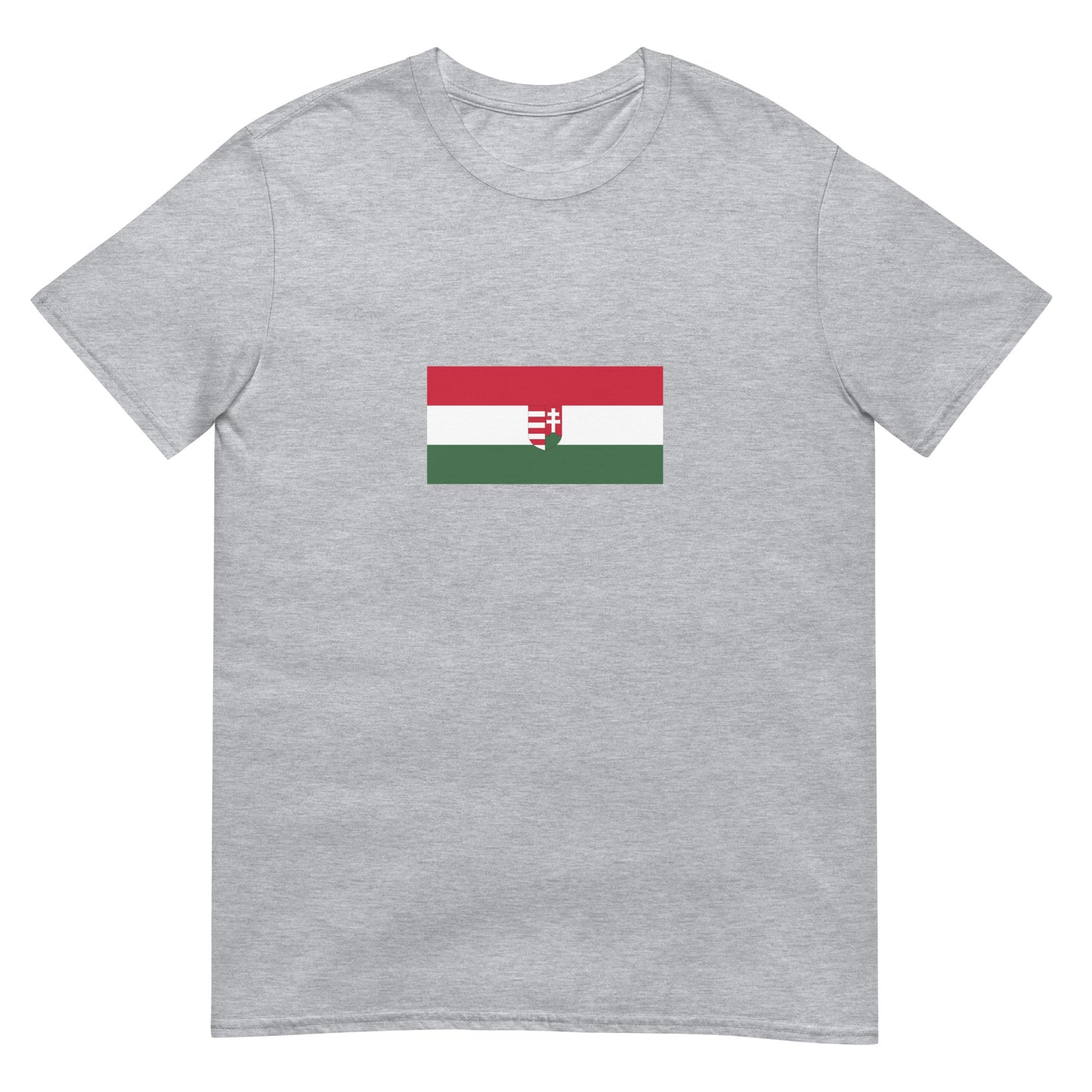 Hungary - First Hungarian Republic (1918-1919) | Historical Flag Short-Sleeve Unisex T-Shirt