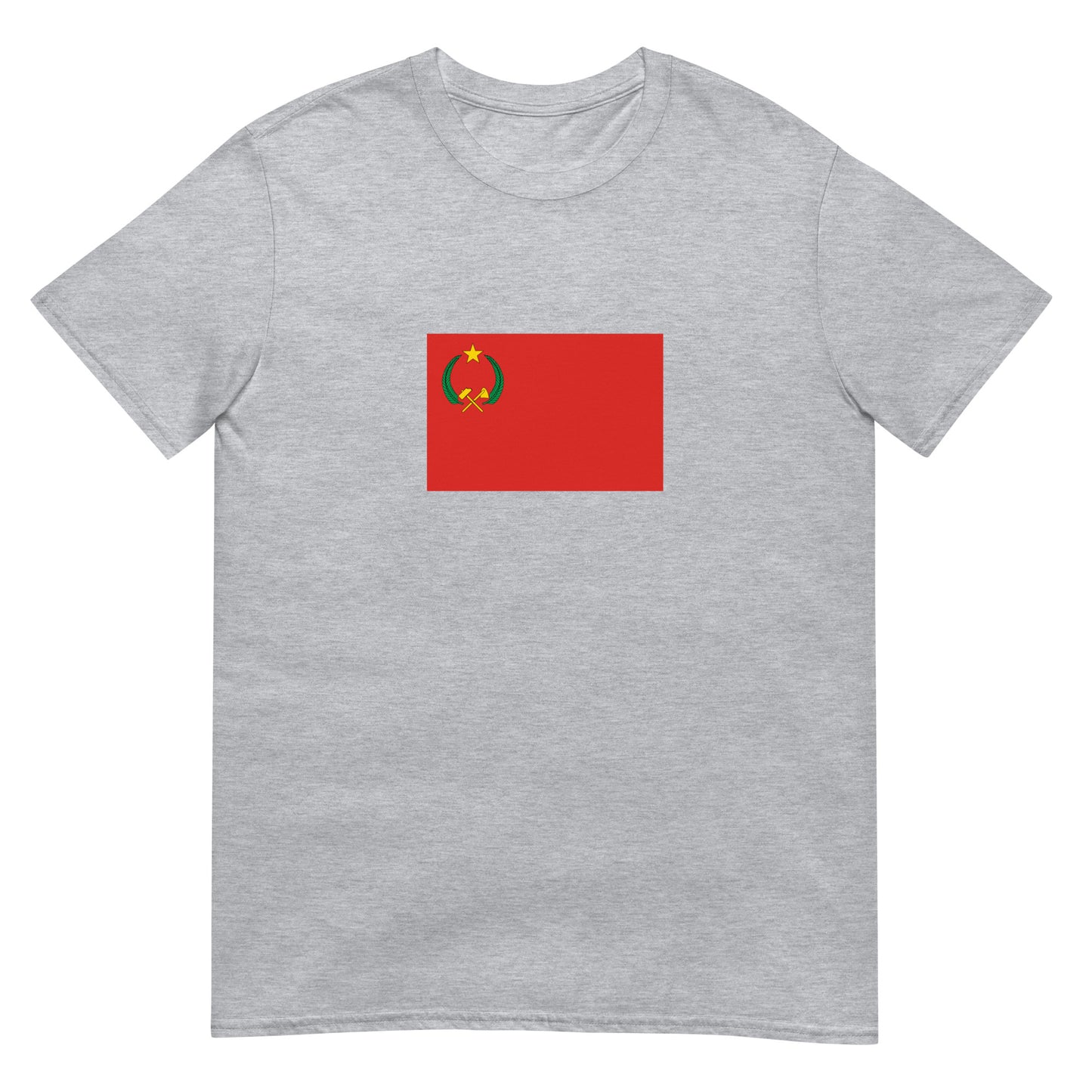 Congo - People's Republic of Congo (1969-1992) | Historical Flag Short-Sleeve Unisex T-Shirt