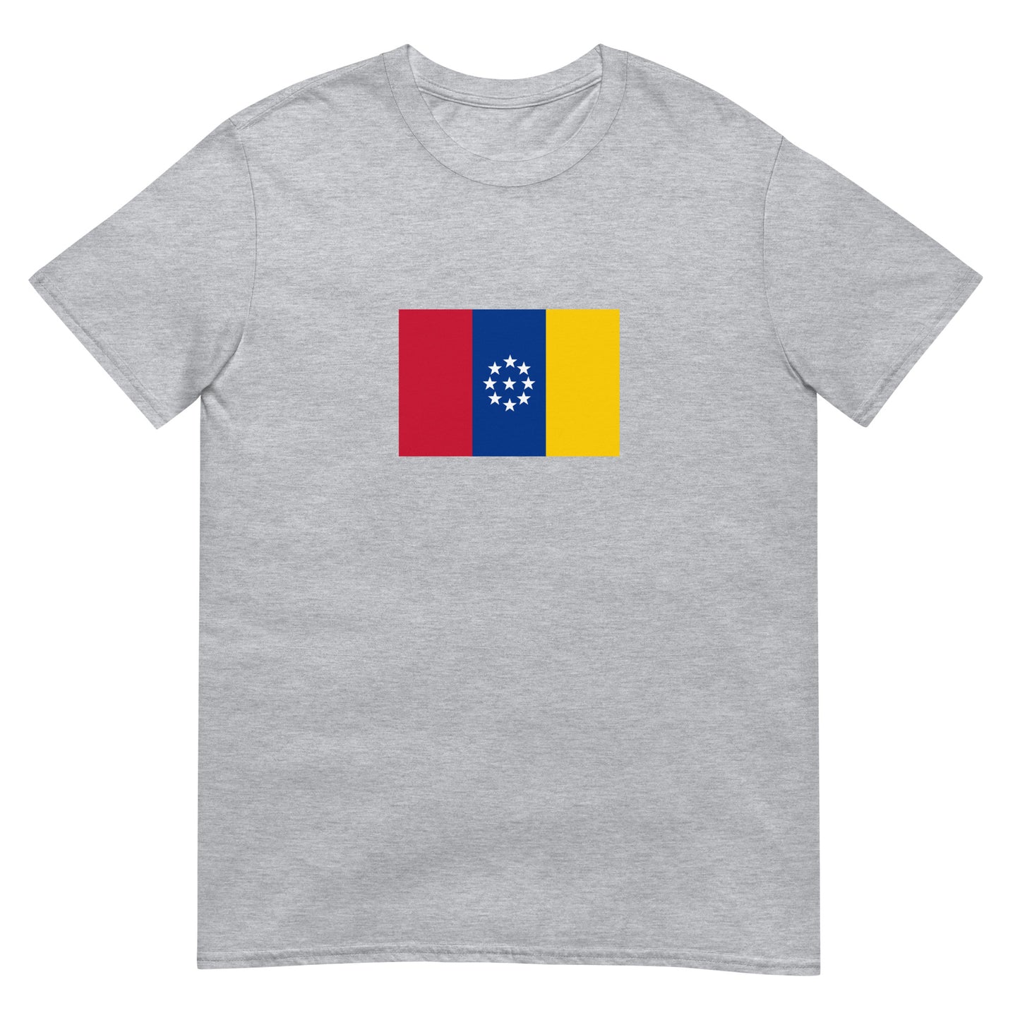 Colombia - United States of Colombia (1861-1861) | Historical Flag Short-Sleeve Unisex T-Shirt