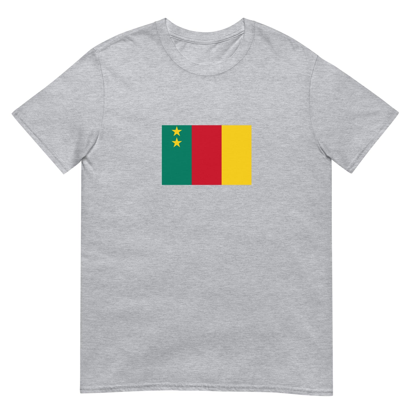 Cameroon - Federal Republic of Cameroon (1961-1975) | Historical Flag Short-Sleeve Unisex T-Shirt