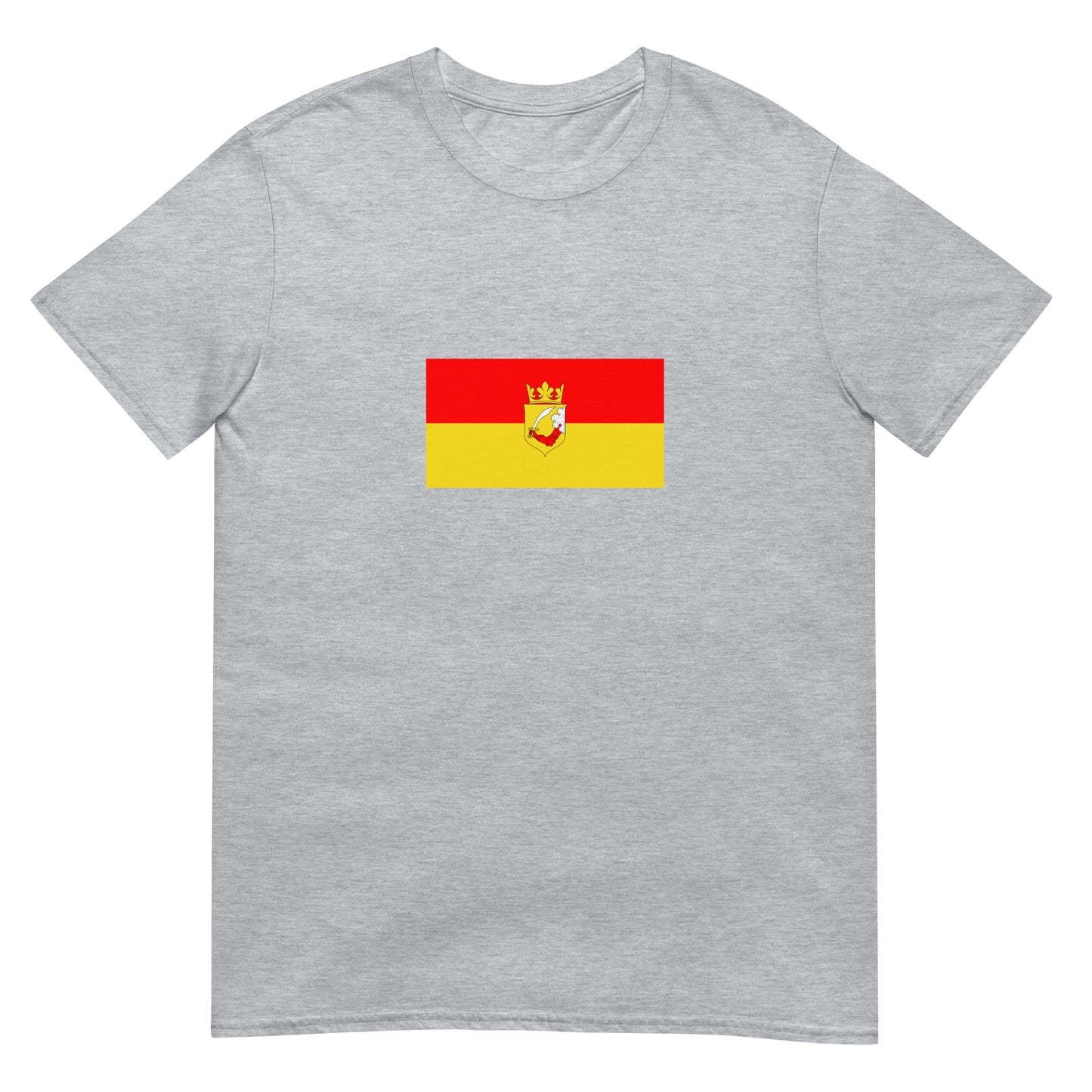 Bosnia Herzegovina - Austro-Hungarian Bosnia (1878-1908) | Historical Flag Short-Sleeve Unisex T-Shirt