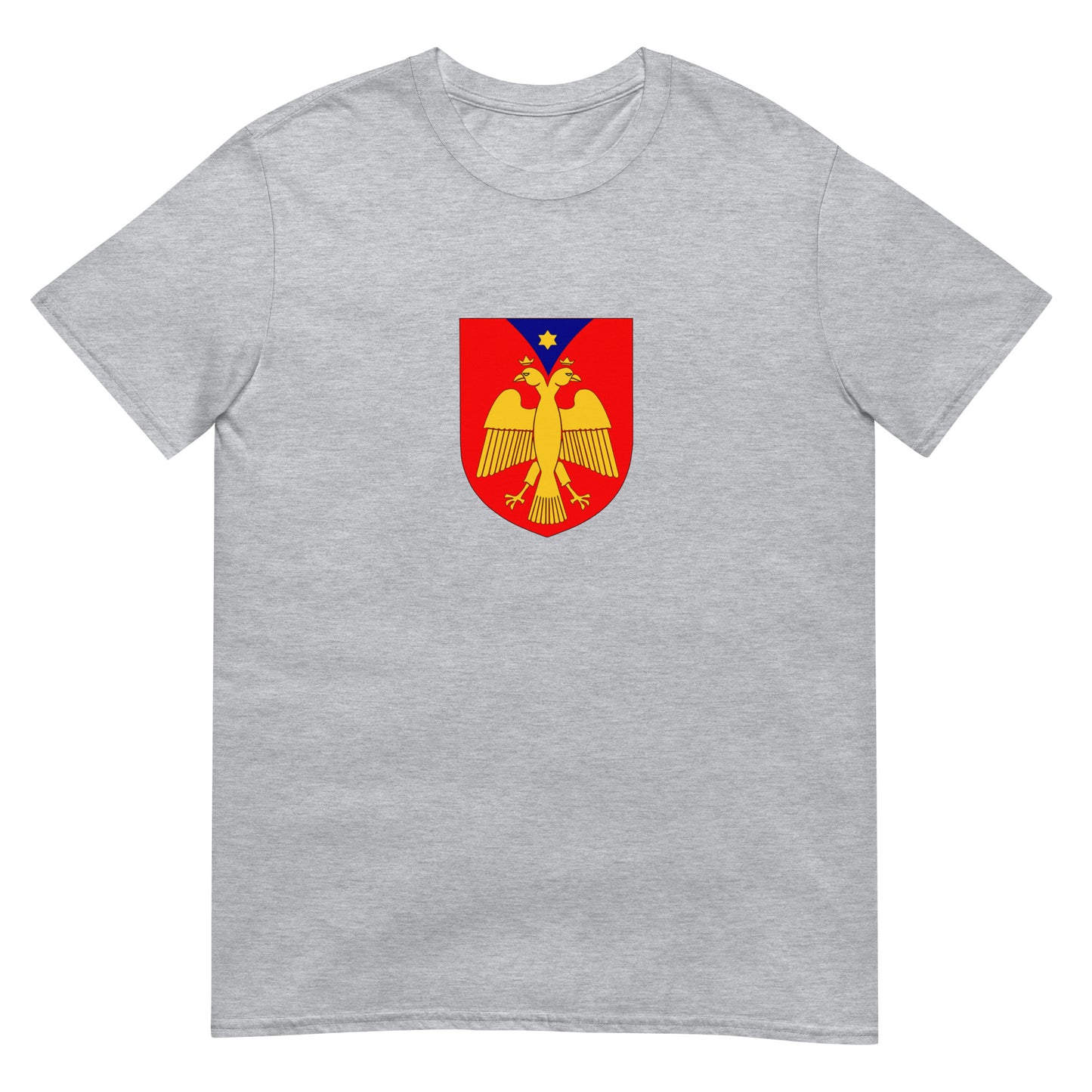 Albania - Lordship of Berat (1280-1450) | Historical Flag Short-Sleeve Unisex T-Shirt