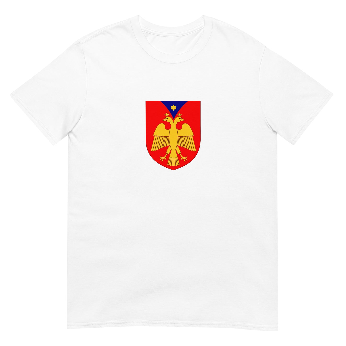 Albania - Lordship of Berat (1280-1450) | Historical Flag Short-Sleeve Unisex T-Shirt