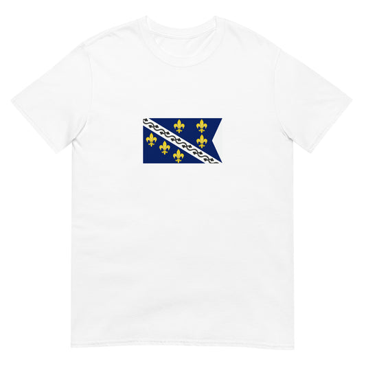 Bosnia Herzegovina - Kingdom of Bosnia (1377-1463) | Historical Flag Short-Sleeve Unisex T-Shirt