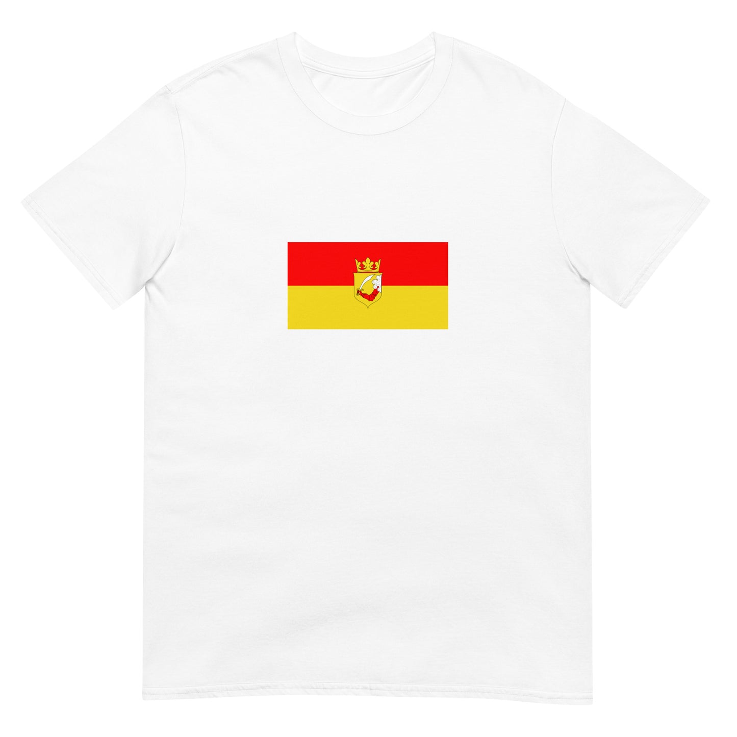 Bosnia Herzegovina - Austro-Hungarian Bosnia (1878-1908) | Historical Flag Short-Sleeve Unisex T-Shirt