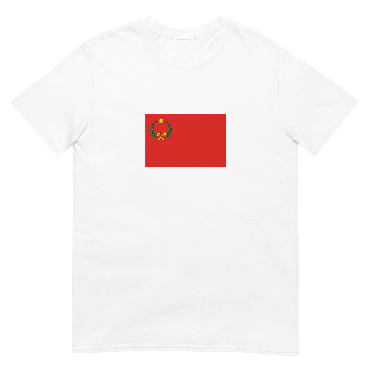 Congo - People's Republic of Congo (1969-1992) | Historical Flag Short-Sleeve Unisex T-Shirt