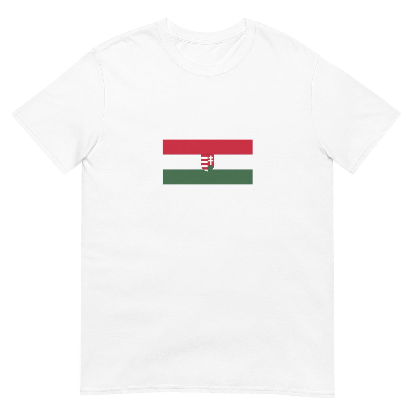 Hungary - First Hungarian Republic (1918-1919) | Historical Flag Short-Sleeve Unisex T-Shirt