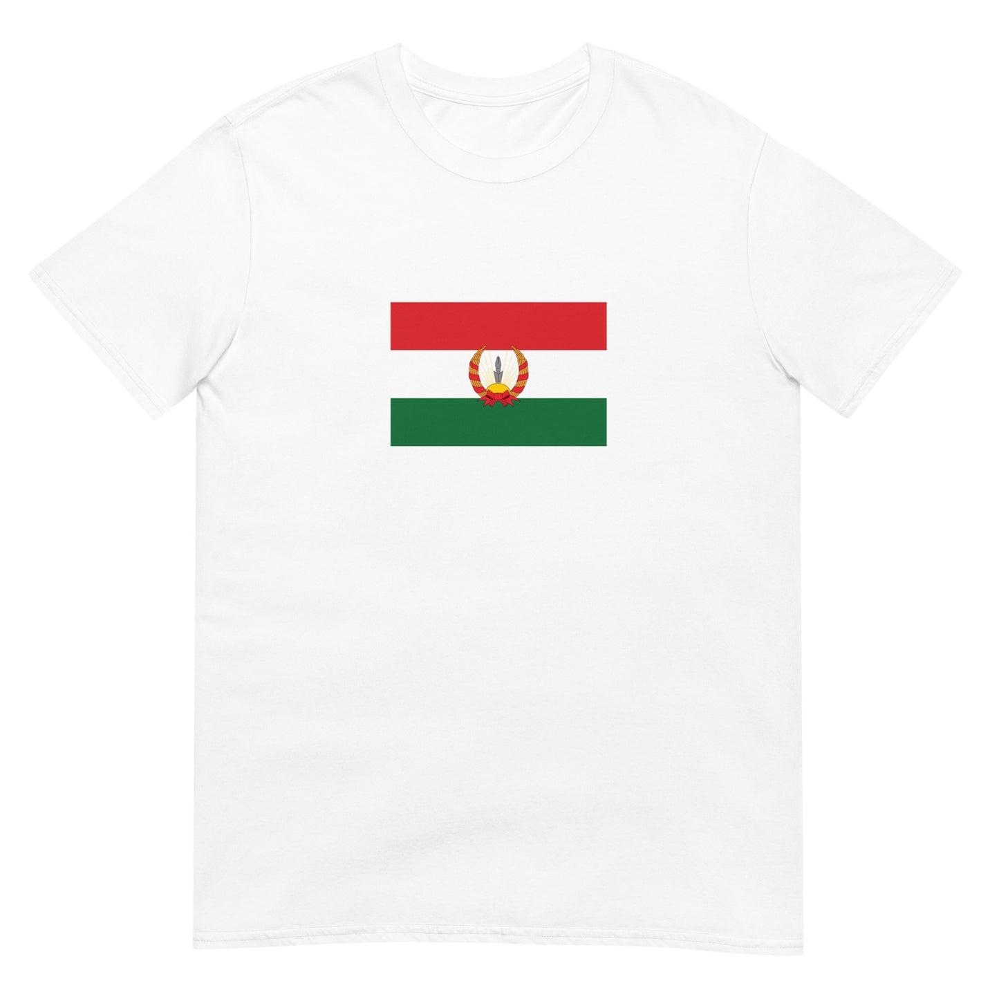 Kurdistan - Republic of Mahabad (1946-1946) | Historical Flag Short-Sleeve Unisex T-Shirt