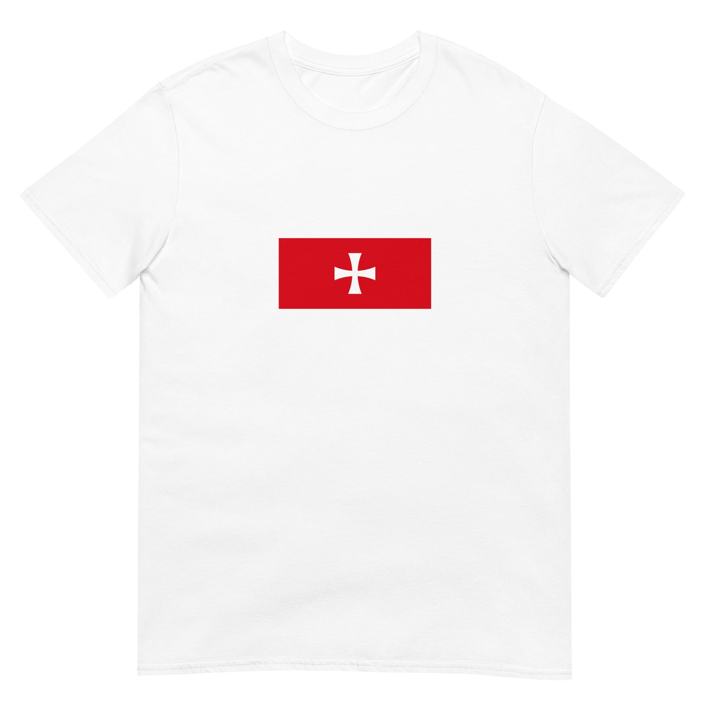 Montenegro - Prince Bishopric Montenegro (1516-1852) | Historical Flag Short-Sleeve Unisex T-Shirt