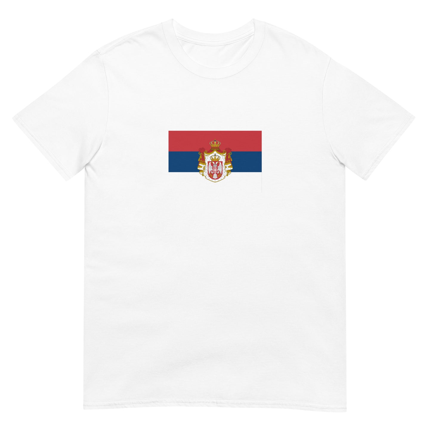 Serbia - Kingdom of Serbia (1882-1918) | Historical Flag Short-Sleeve Unisex T-Shirt