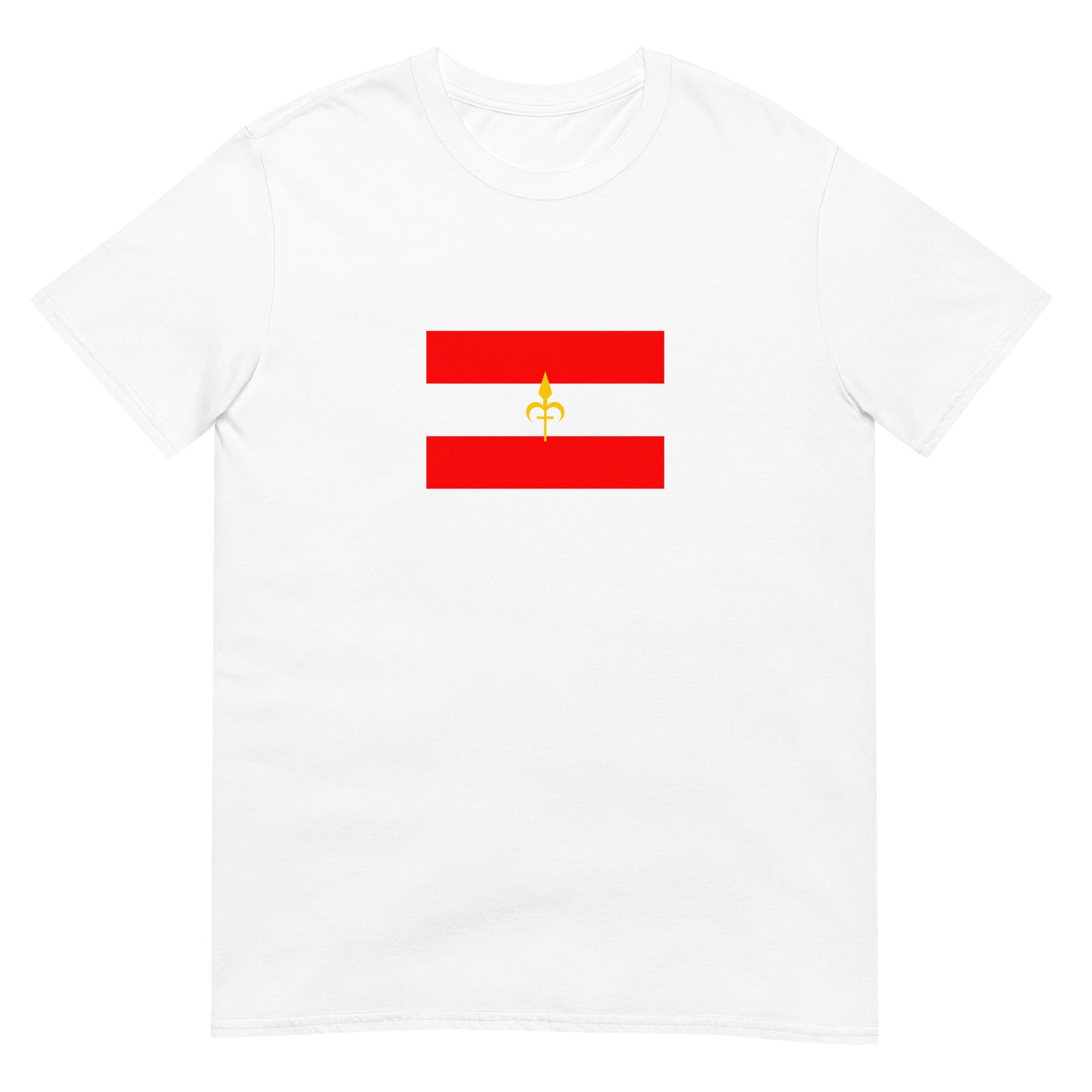 Slovenia - Imperial Free City of Trieste (1850-1918) | Historical Flag Short-Sleeve Unisex T-Shirt