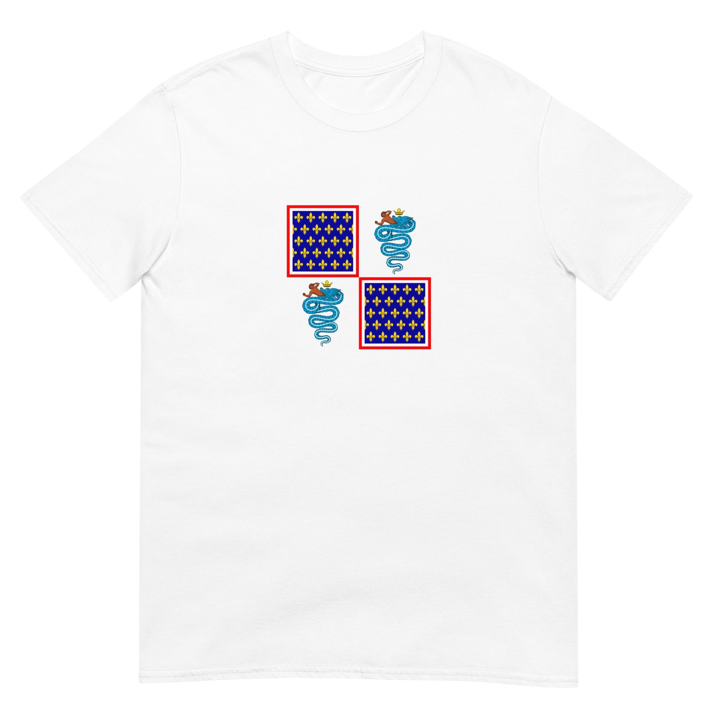 Switzerland - Duchy of Milan under Kingdom of France (1499-1512) | Historical Flag Short-Sleeve Unisex T-Shirt