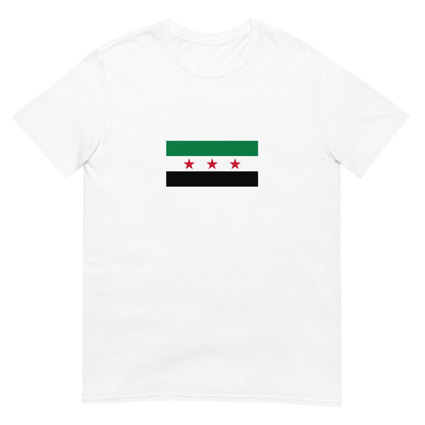 Syria - Syrian Republic (1930-1963) | Historical Flag Short-Sleeve Unisex T-Shirt