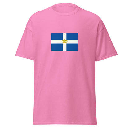 Greece - Kingdom of Greece (1863-1970) | Historical Greek Flag Interactive T-shirt